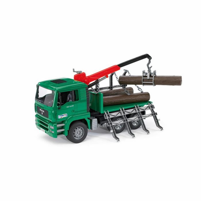 Bruder® Spielzeug-Baumaschine MAN TGA Holztransport