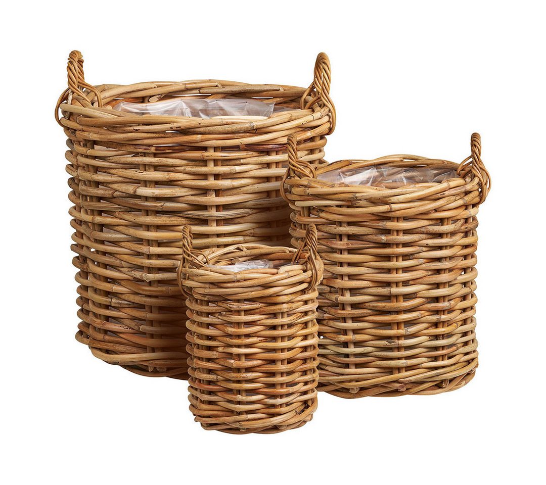Thumbnail - ebuy24 Allzweckkorb Burton Körbe Set von 3 Natur.