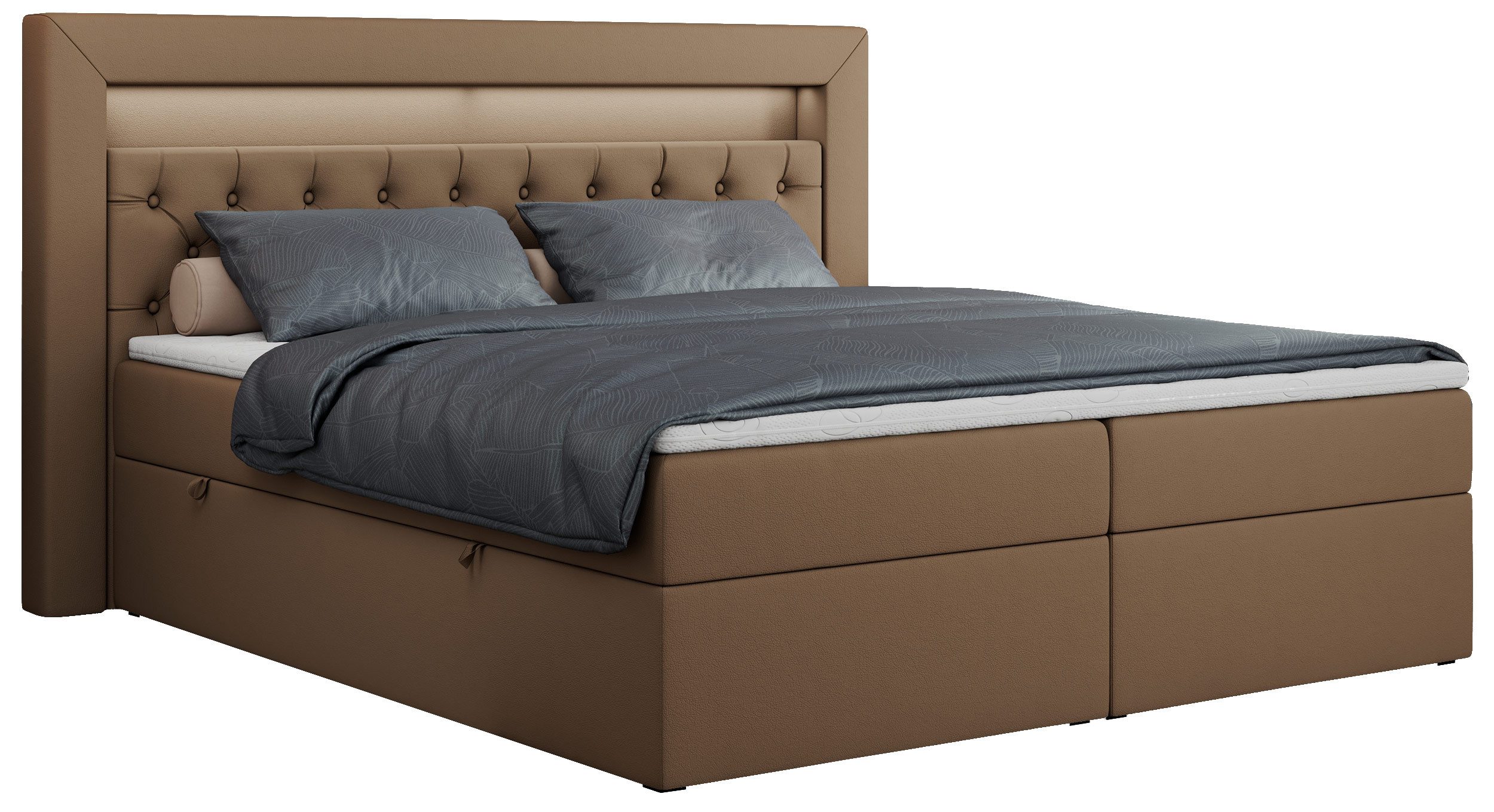 MKS MÖBEL Boxspringbett Gold 6 (Set, günstig online kaufen