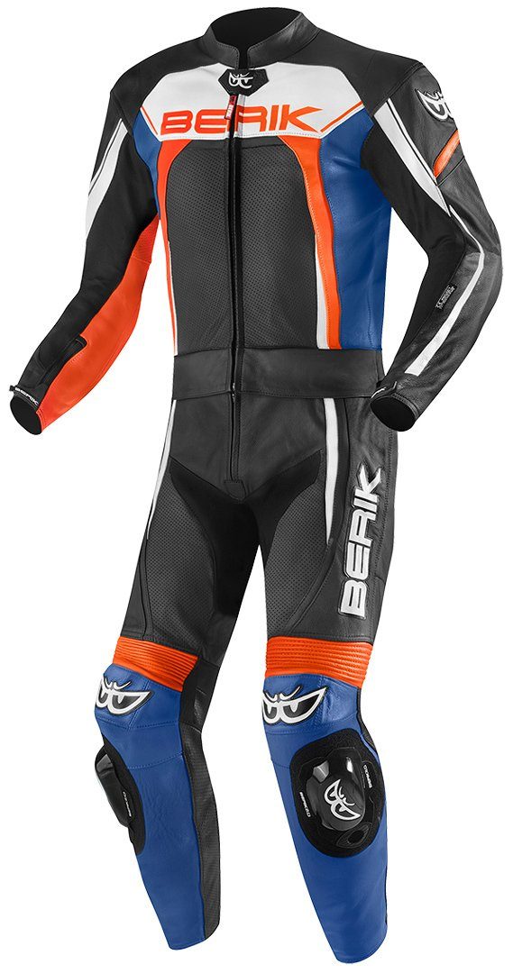 Berik Motorradkombi Ascari Pro 2-Teiler Motorrad Lederkombi perforiert