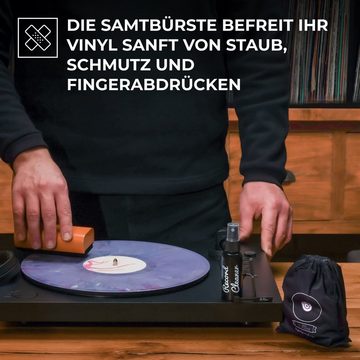 Big Fudge Schallplatten Reinigungsset - Vinyl Zubehör - Big Fudge 4-in-1 Pflegeset