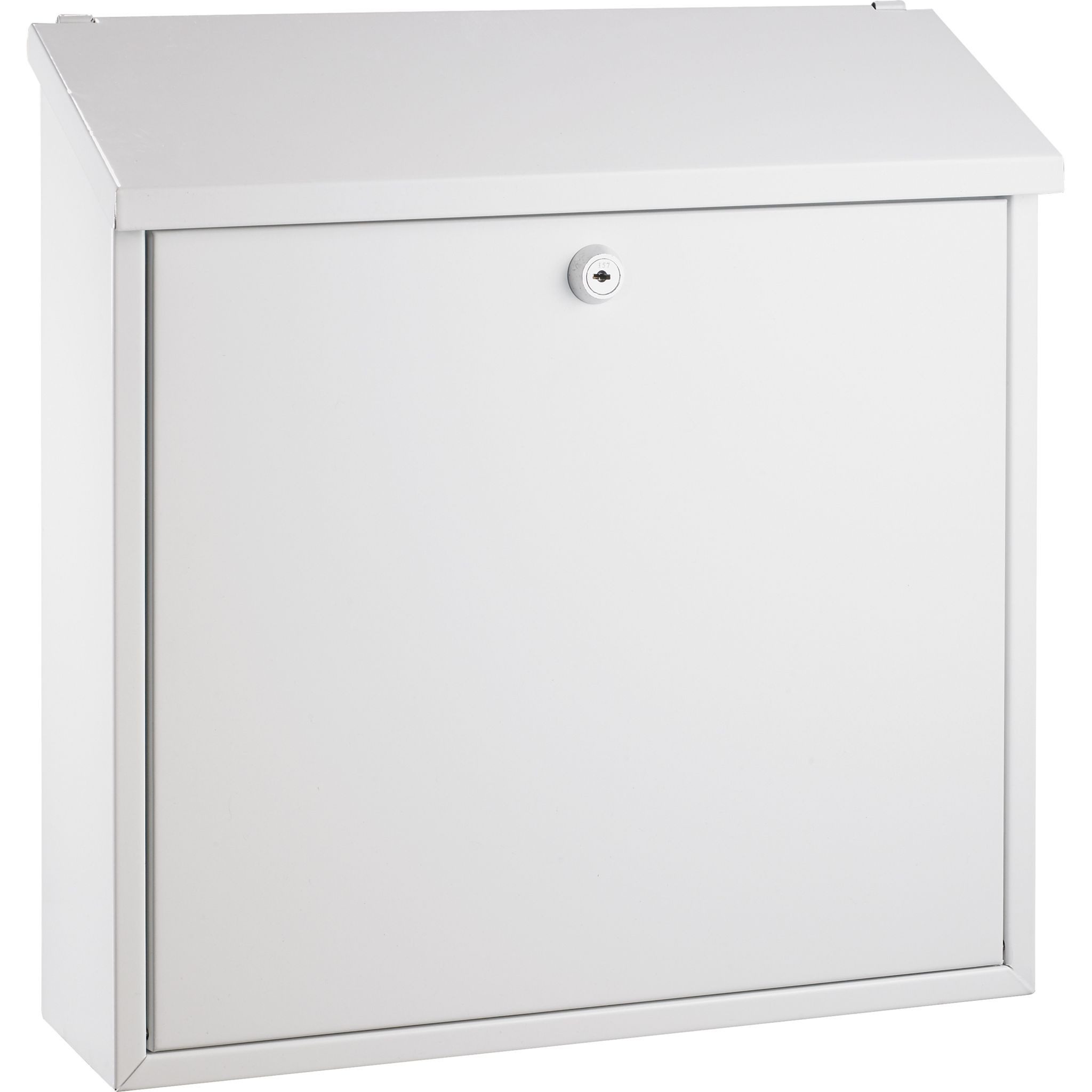 ALCO Bodenschutzmatte Alco Briefkasten Stahl lackiert 360x100x360mm weiß