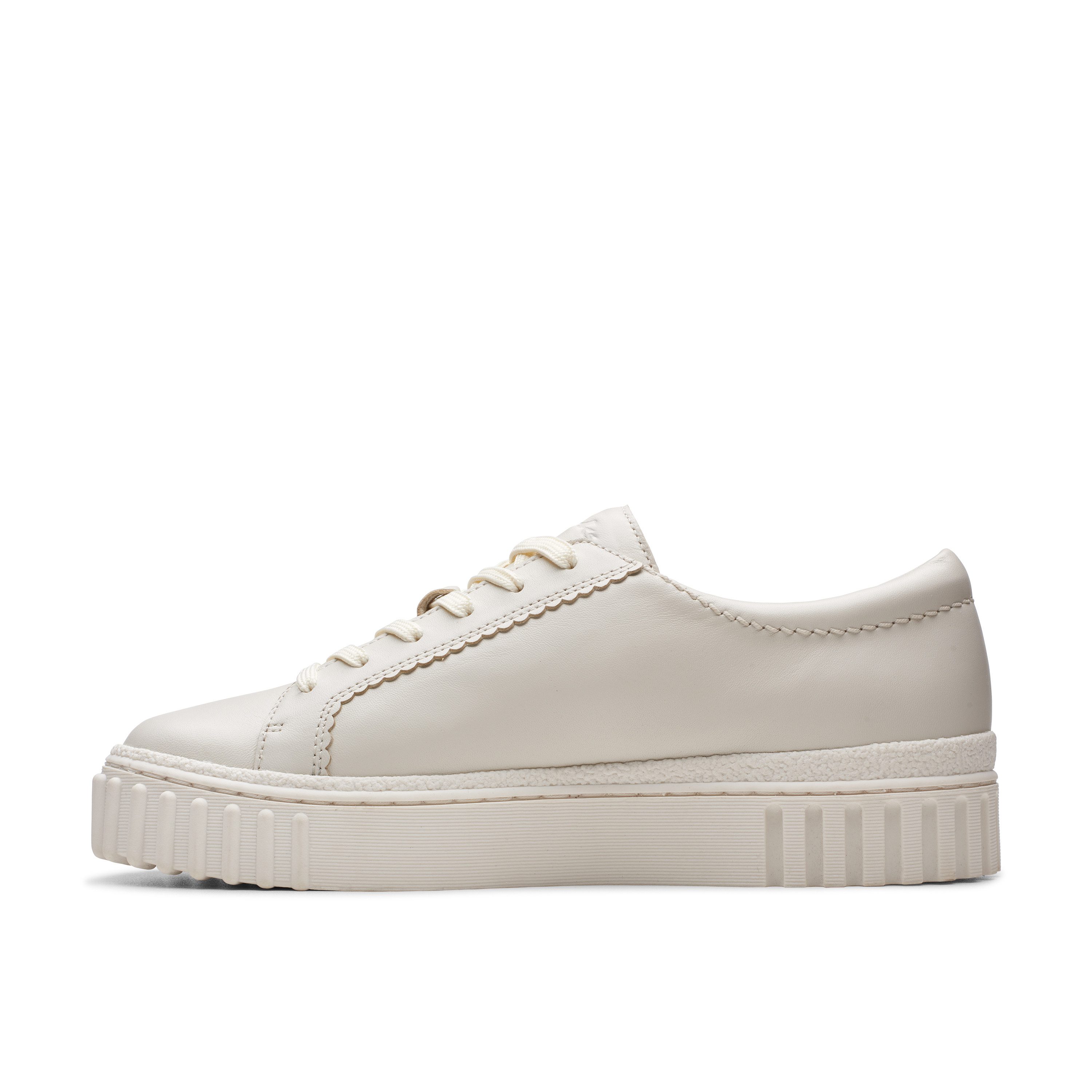 Clarks Mayhill Walk Schnürschuh, Sneaker, Plateausneaker mit modischer Laufsohle