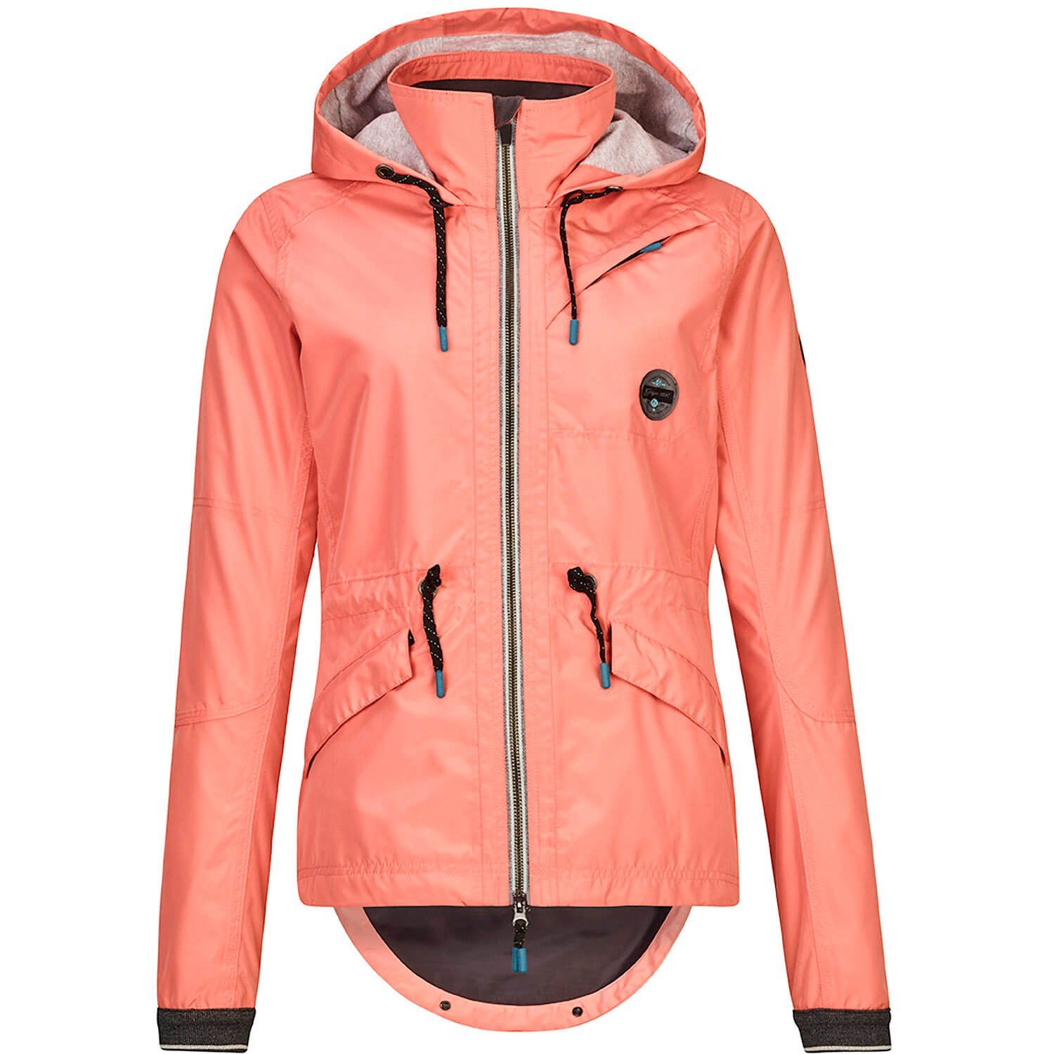Veste De Pluie Femme Killtec Ooks 1 – Imperméable 10 000 Mm, Respirante, Coupe-vent, Capuche Réglable, Sans PFAS
