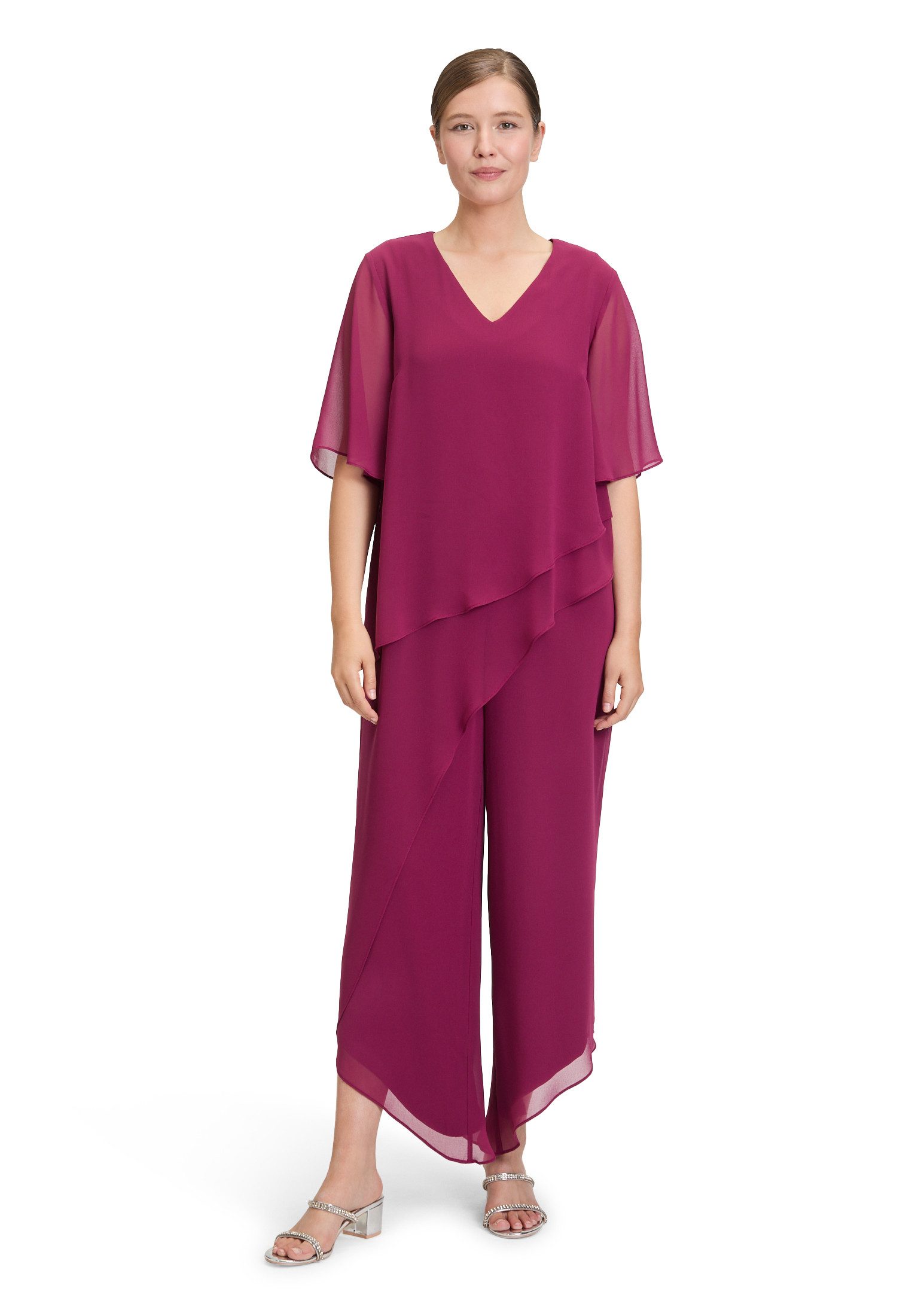 Vera Mont Overall Damen Jumpsuit mit Stufen (1-tlg) günstig online kaufen