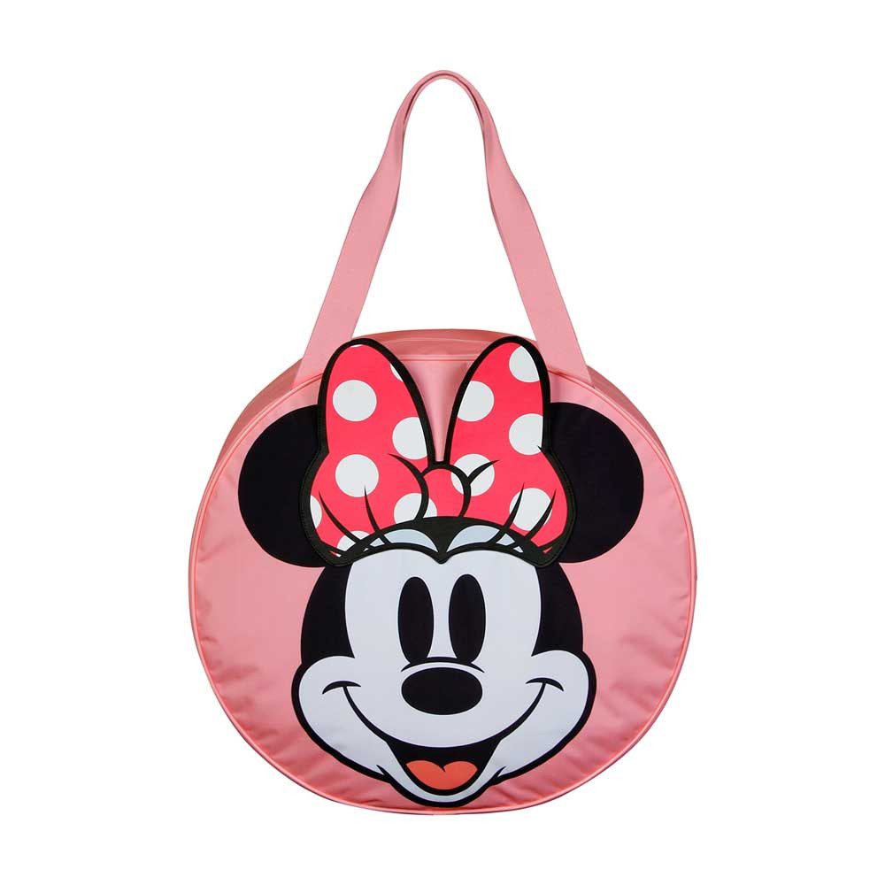 Karactermania XL-Strandtasche Disney Minnie Maus Jumbo Badetasche Henkeltasche Tragetasche, praktische Henkel
