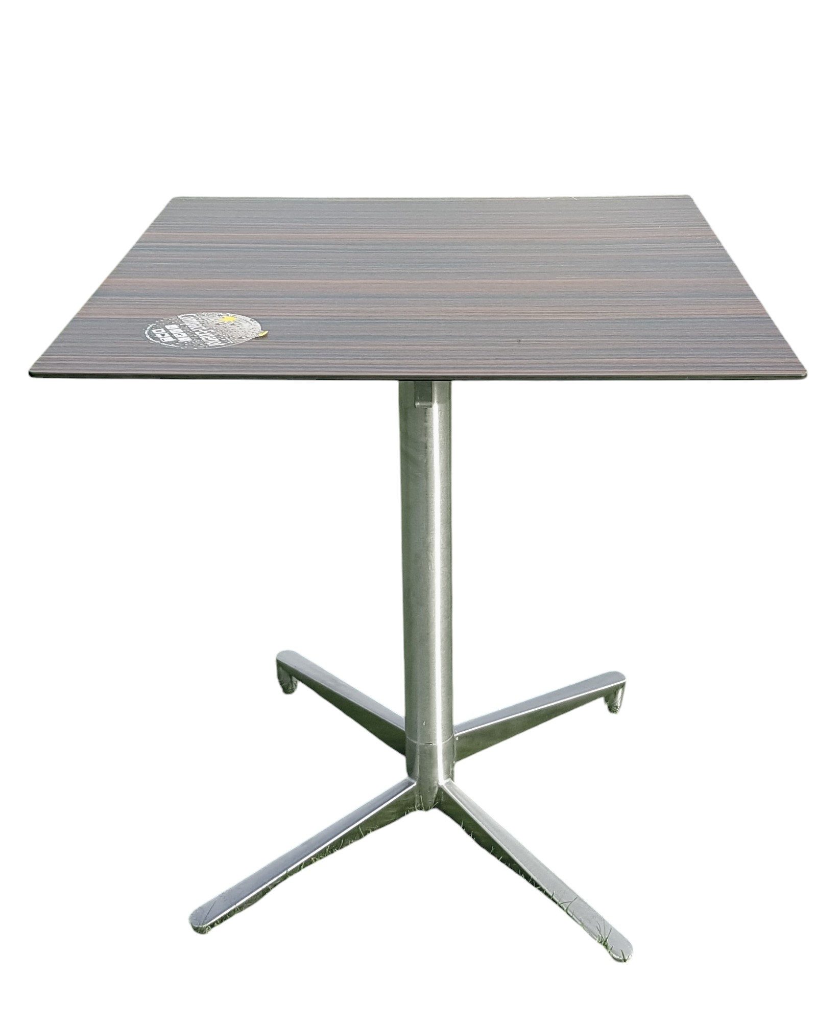 Destiny Gartentisch LOFT, Gestell Edelstahl, 68x68 oder 80x80 cm, inkl. Tischplatte HPL
