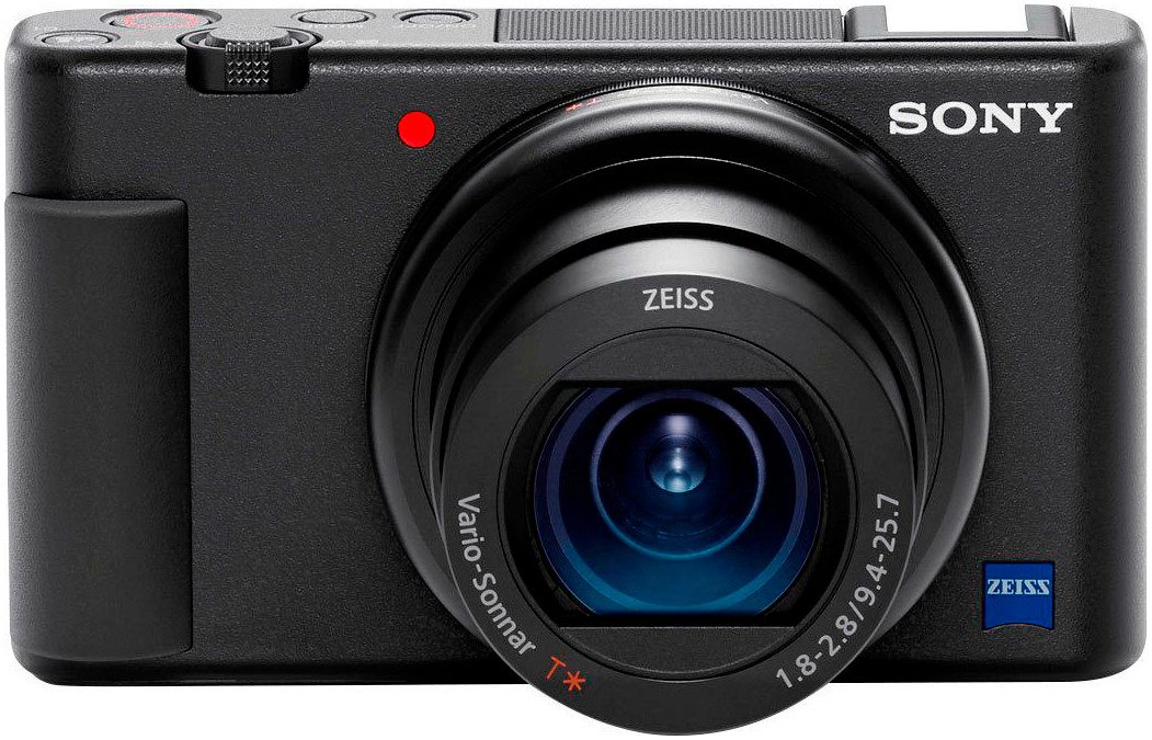 Sony ZV-1 Kompaktkamera (vielseitigen 24-70-mm, 20,1 MP, 2,7x opt. Zoom, Bluetooth)