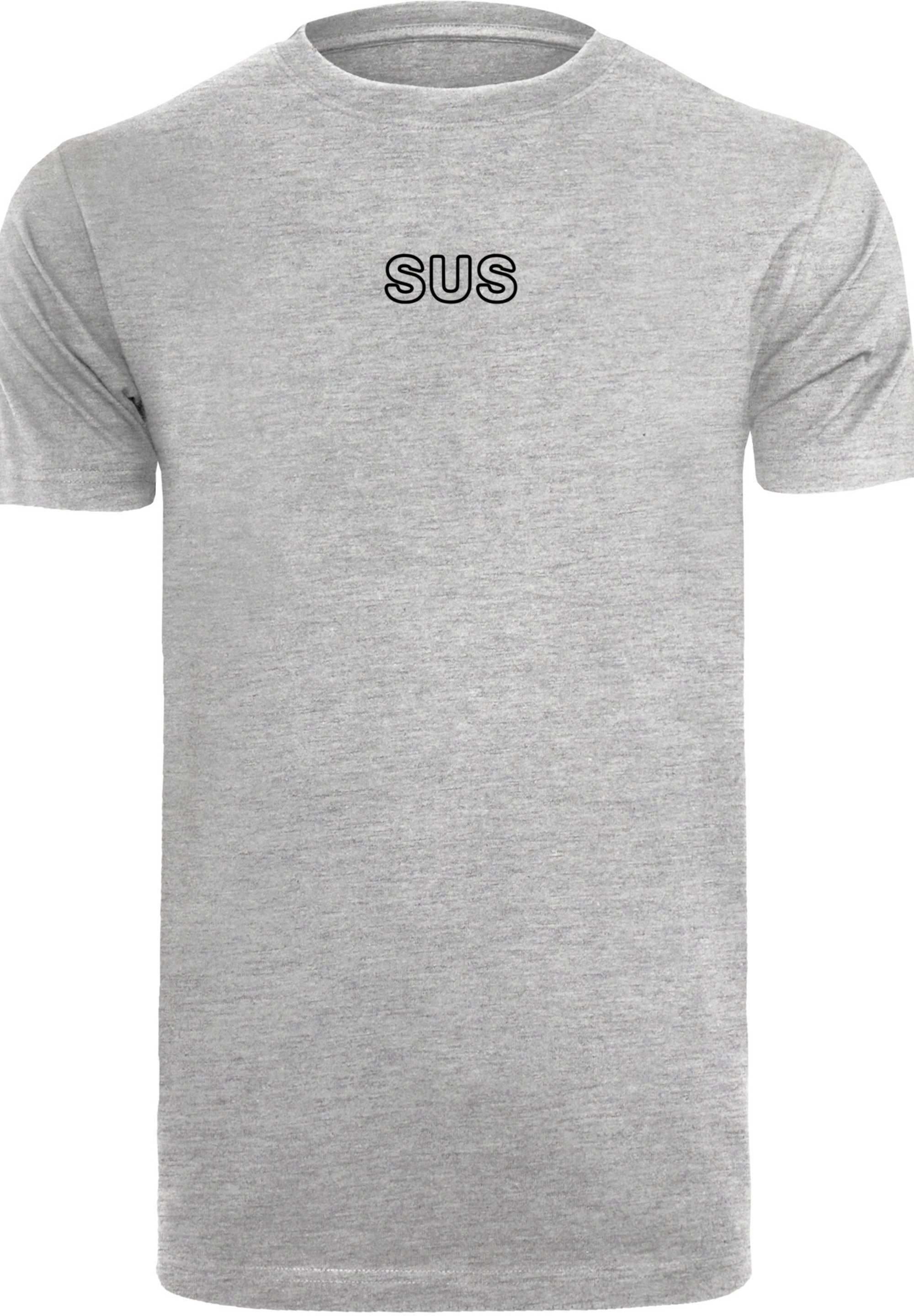 F4NT4STIC T-Shirt SUS Jugendwort 2022, grey slang heather