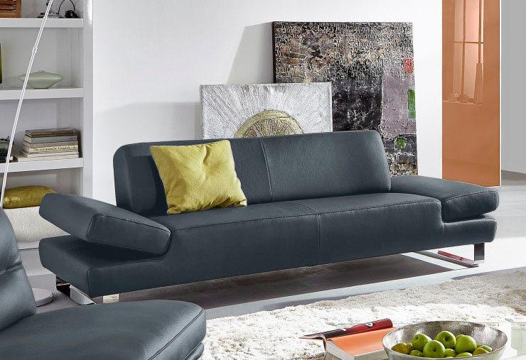 W.SCHILLIG 2-Sitzer taboo Designsofa mit hohem Sitzkomfort, mit Normaltiefe, inklusive Armlehnenverstellung