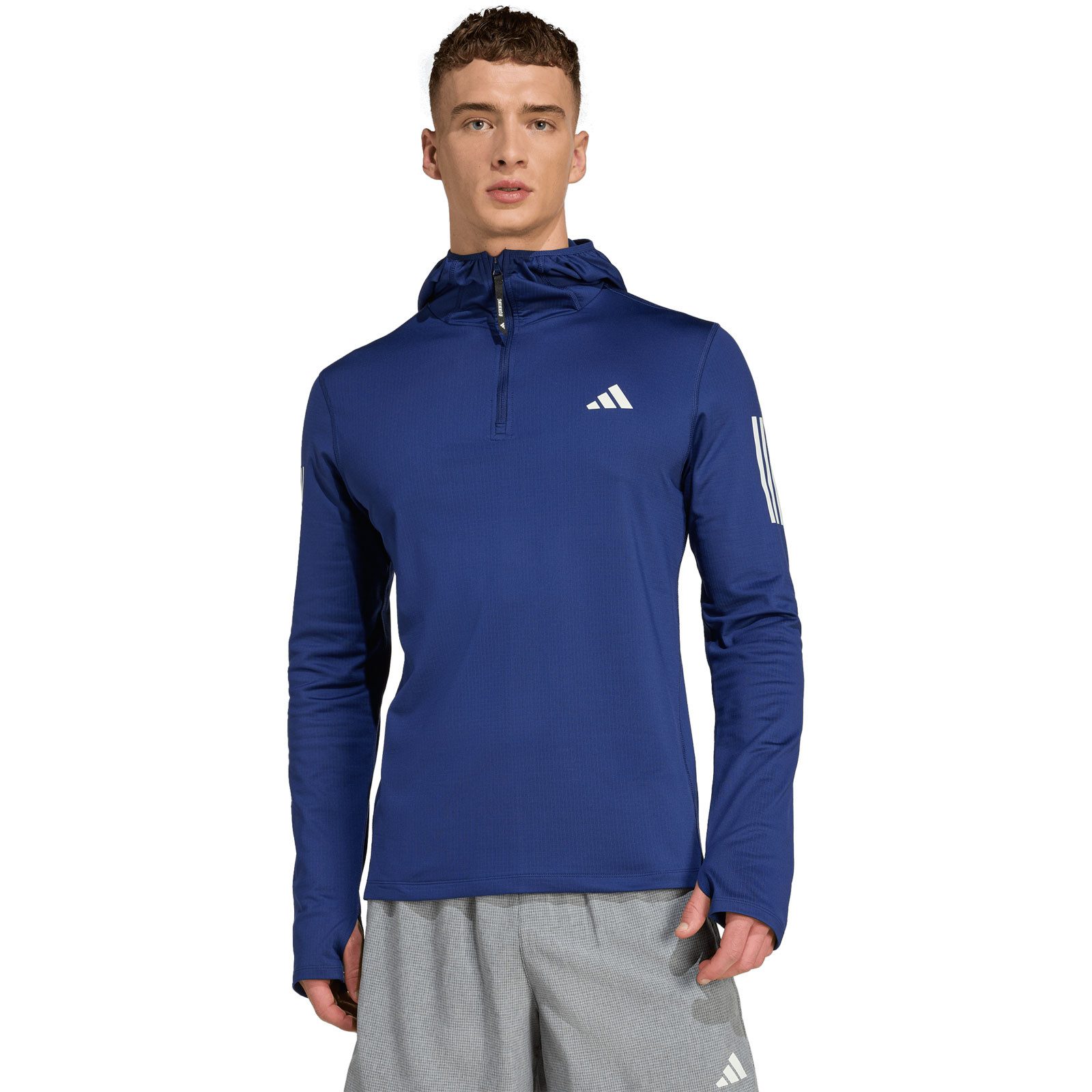 adidas Performance Langarmshirt Own The Run Base Half-Zip Mens JW9656 CLIMA günstig online kaufen