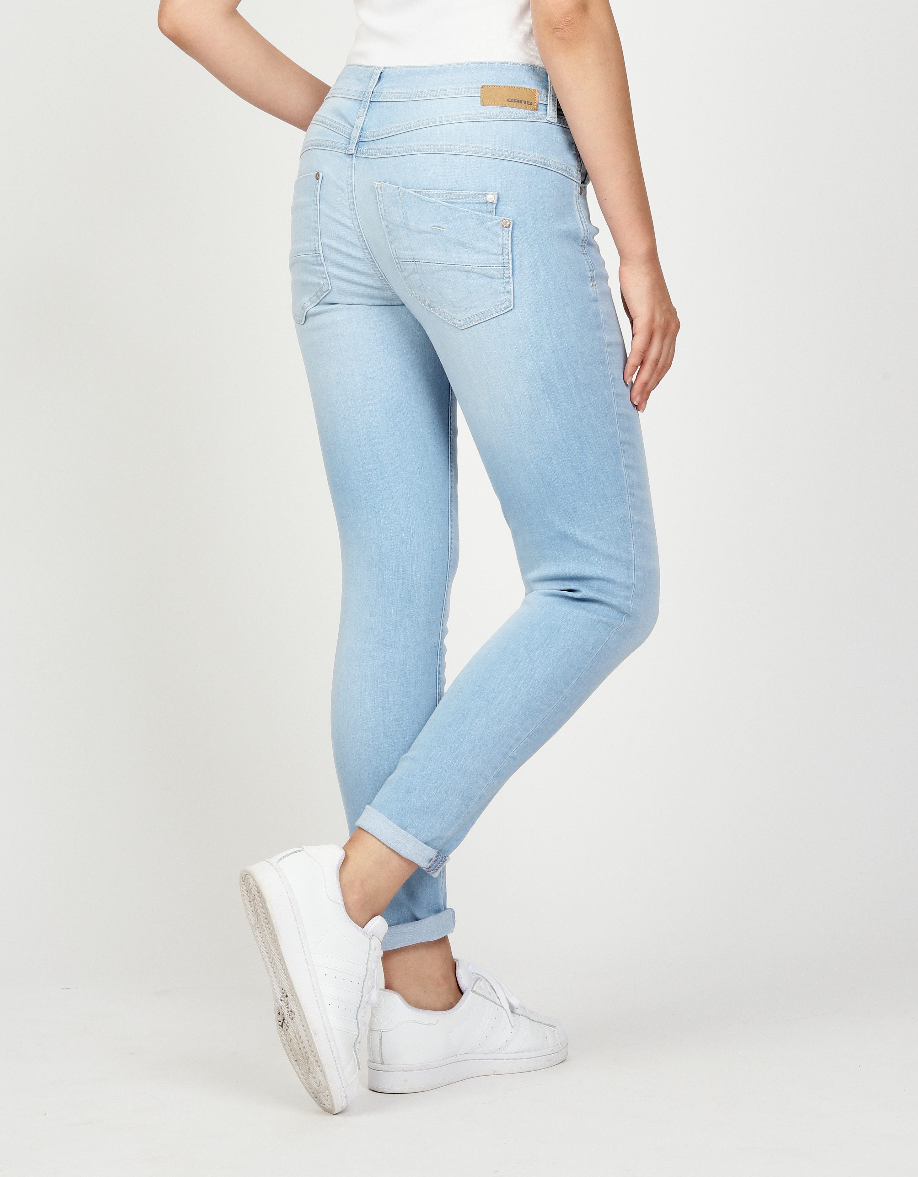 GANG Relax-fit-Jeans 94AMELIE mit doppelter rechter günstig online kaufen
