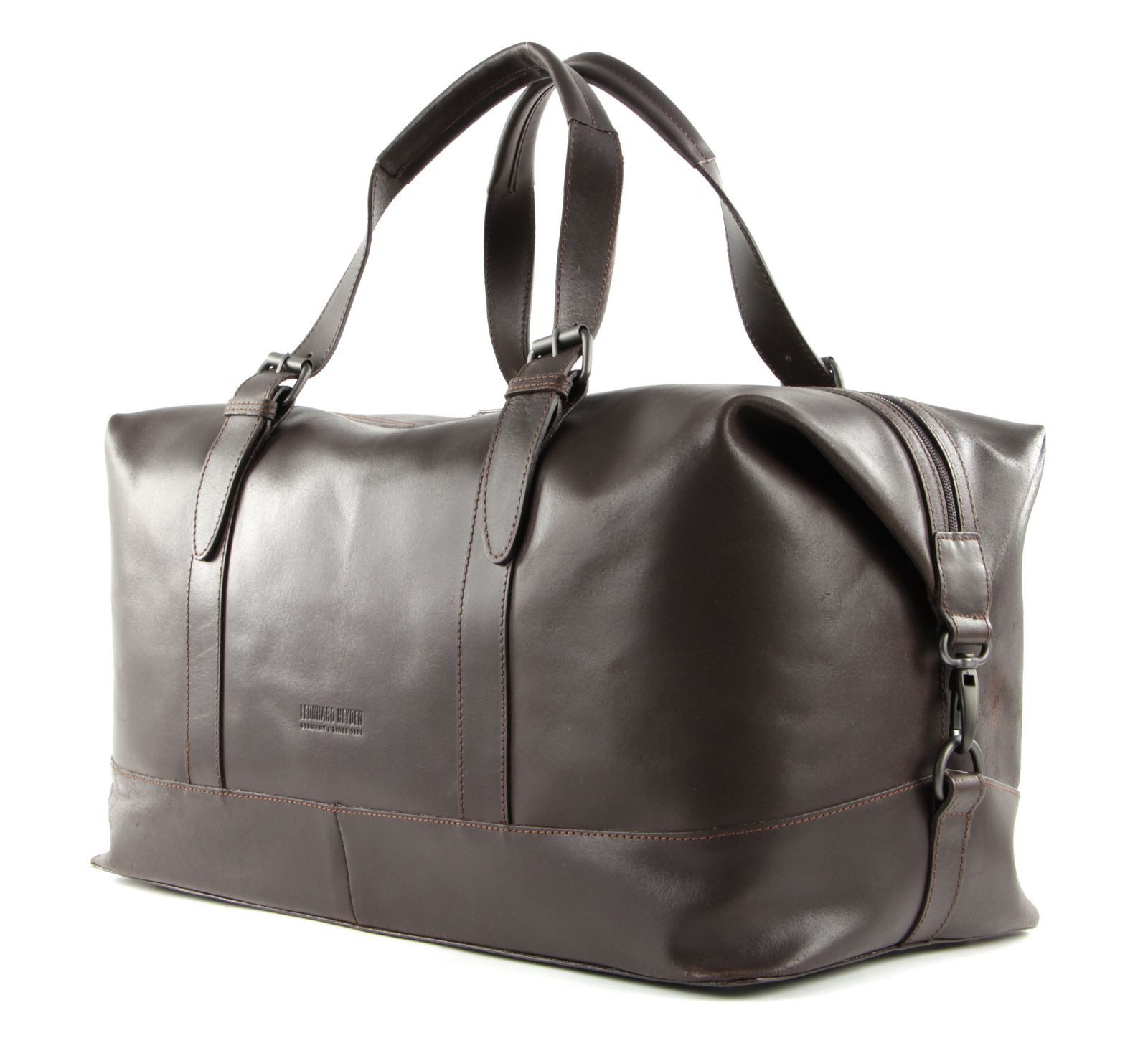 Leonhard Heyden Reisetasche Reisetasche 7482 (Set, 2-tlg), aus echtem Rindsleder