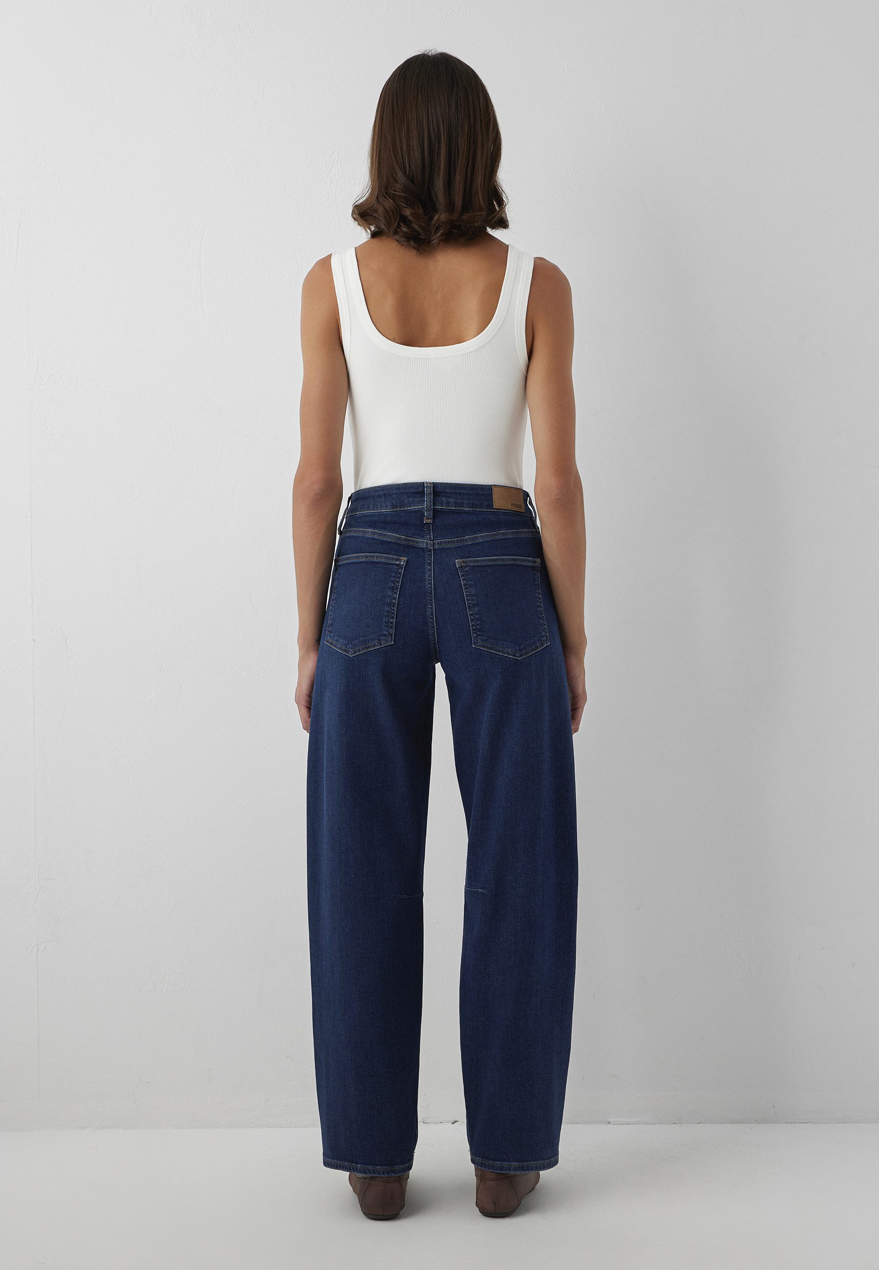 Mavi Weite Jeans LEILA W/Cut Baggy Jeans – Bild 4 von 5