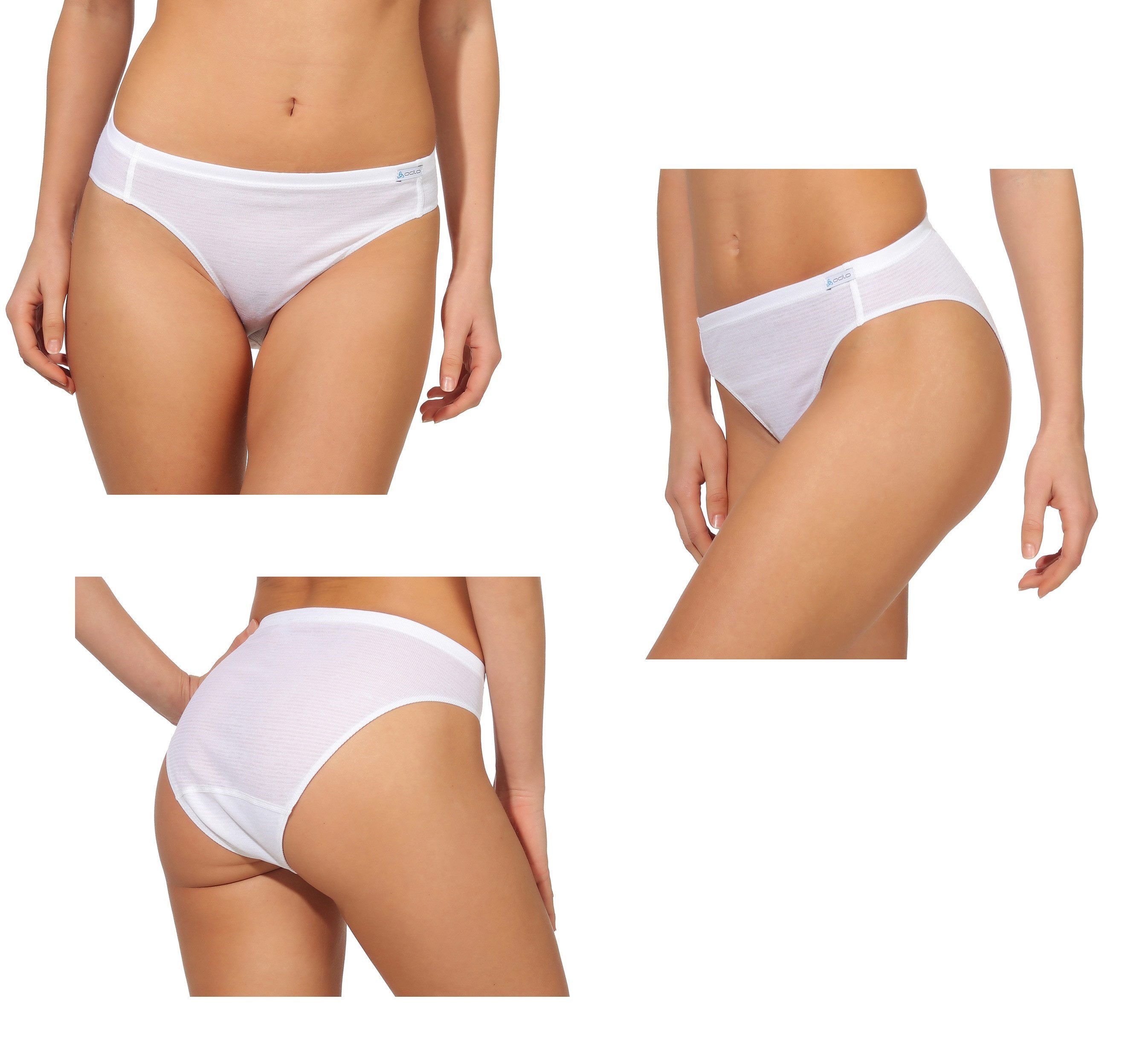 Odlo Funktionsslip Odlo - Damen Sport Unterhose Slip Cool Weiß
