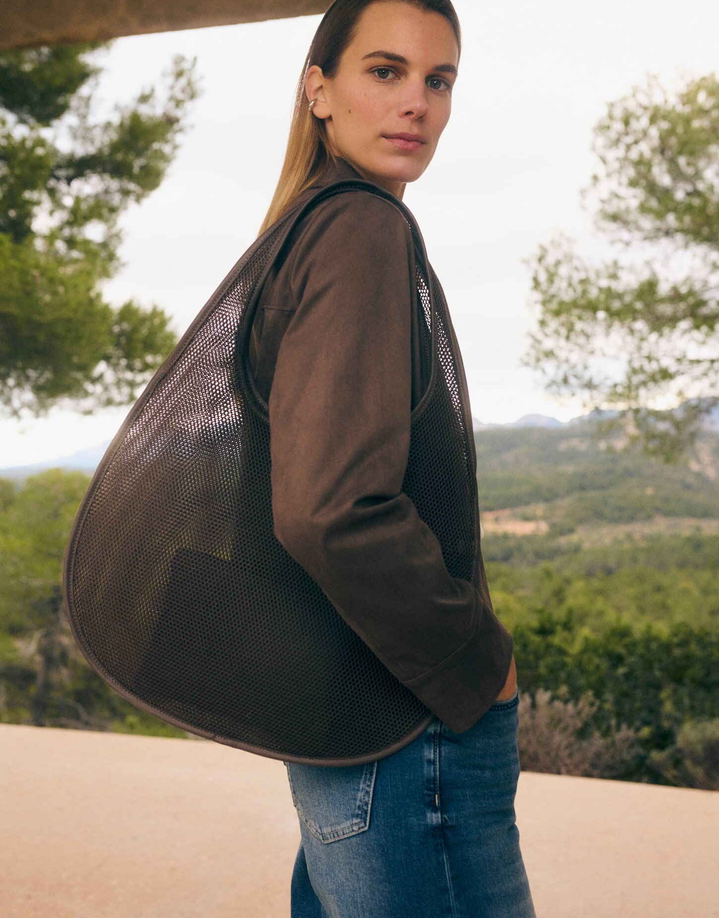 someday Shopper BALMAS BAG in mesh Optik