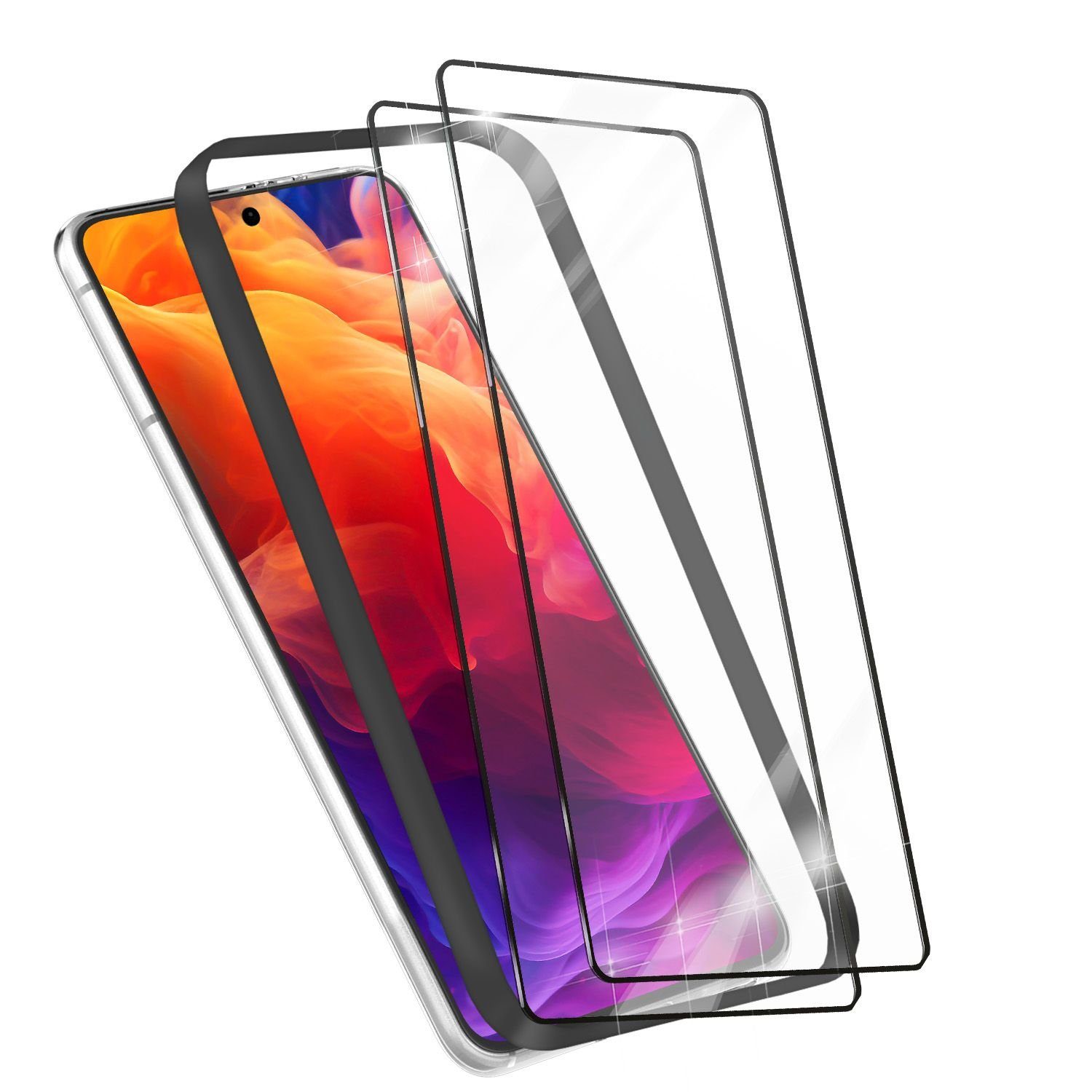 5x Blickschutz 9H Panzerhartglas für Samsung Galaxy S24 ANTI