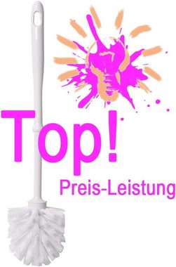 SHD WC-Reinigungsbürste WC Bürste Toilettenbürsten Weiß (5 Stück), (5-tlg)