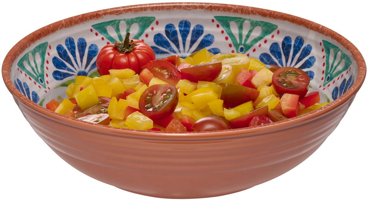 APS Schale Schüssel "ARABESQUE", Ø 24 cm, Höhe ca. 7 cm, 1,5 Liter, Melamin, (1-tlg), aus Melamin