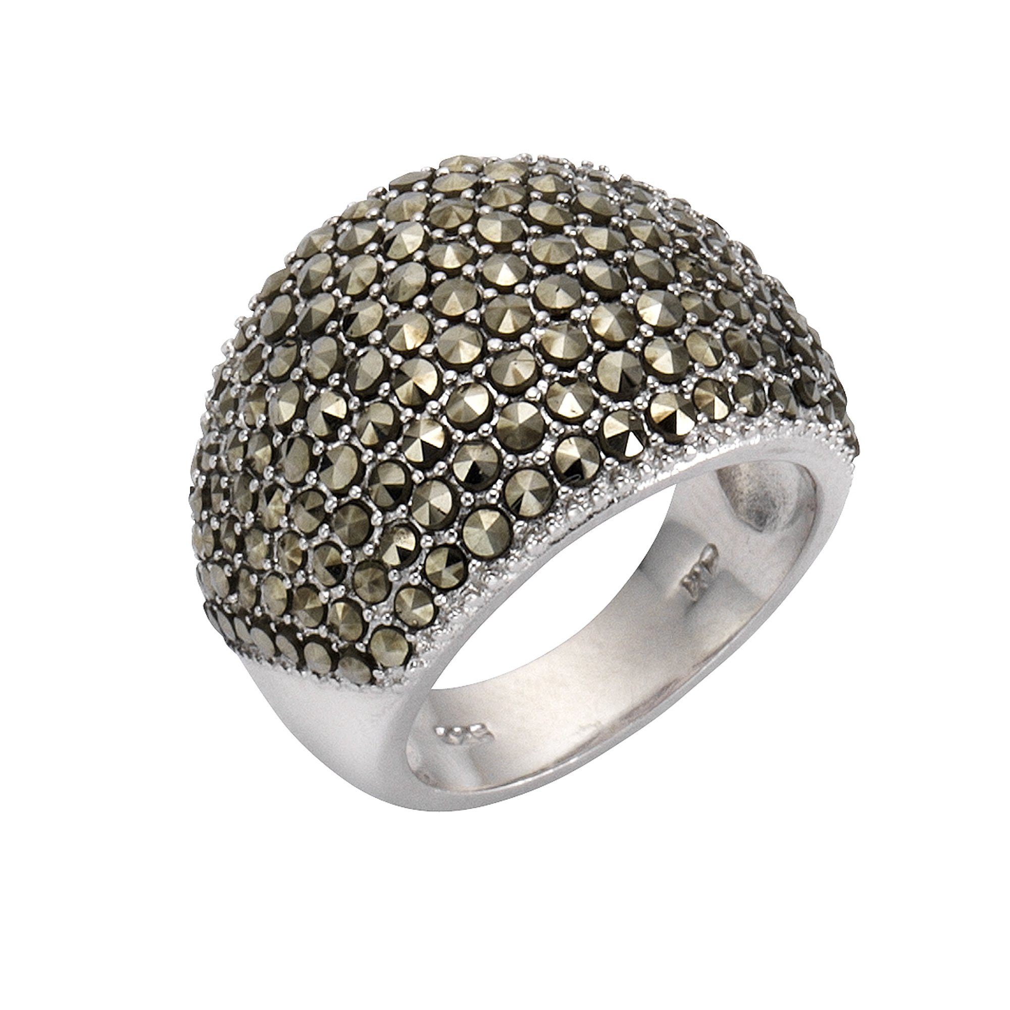 Zeeme Fingerring 925 Silber Markasit günstig online kaufen