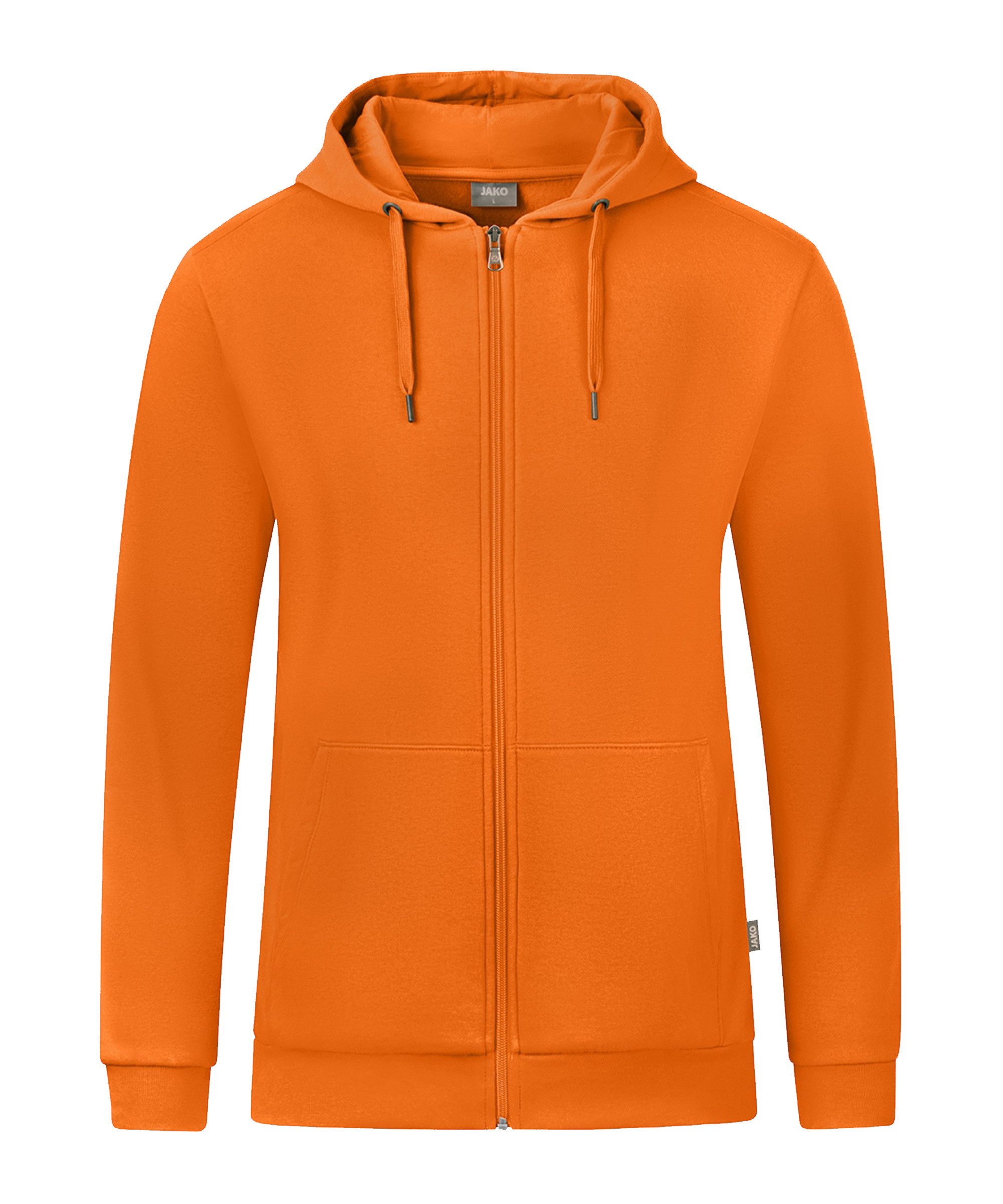 Jako Allwetterjacke Organic Kapuzenjacke (1-St) cotton