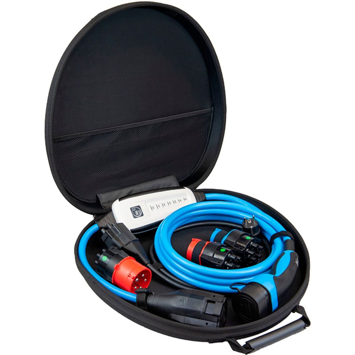 NRGkick Elektroauto-Ladestation 32A 7,5m Set Optimal WLAN inkl. Adapter und Tasche