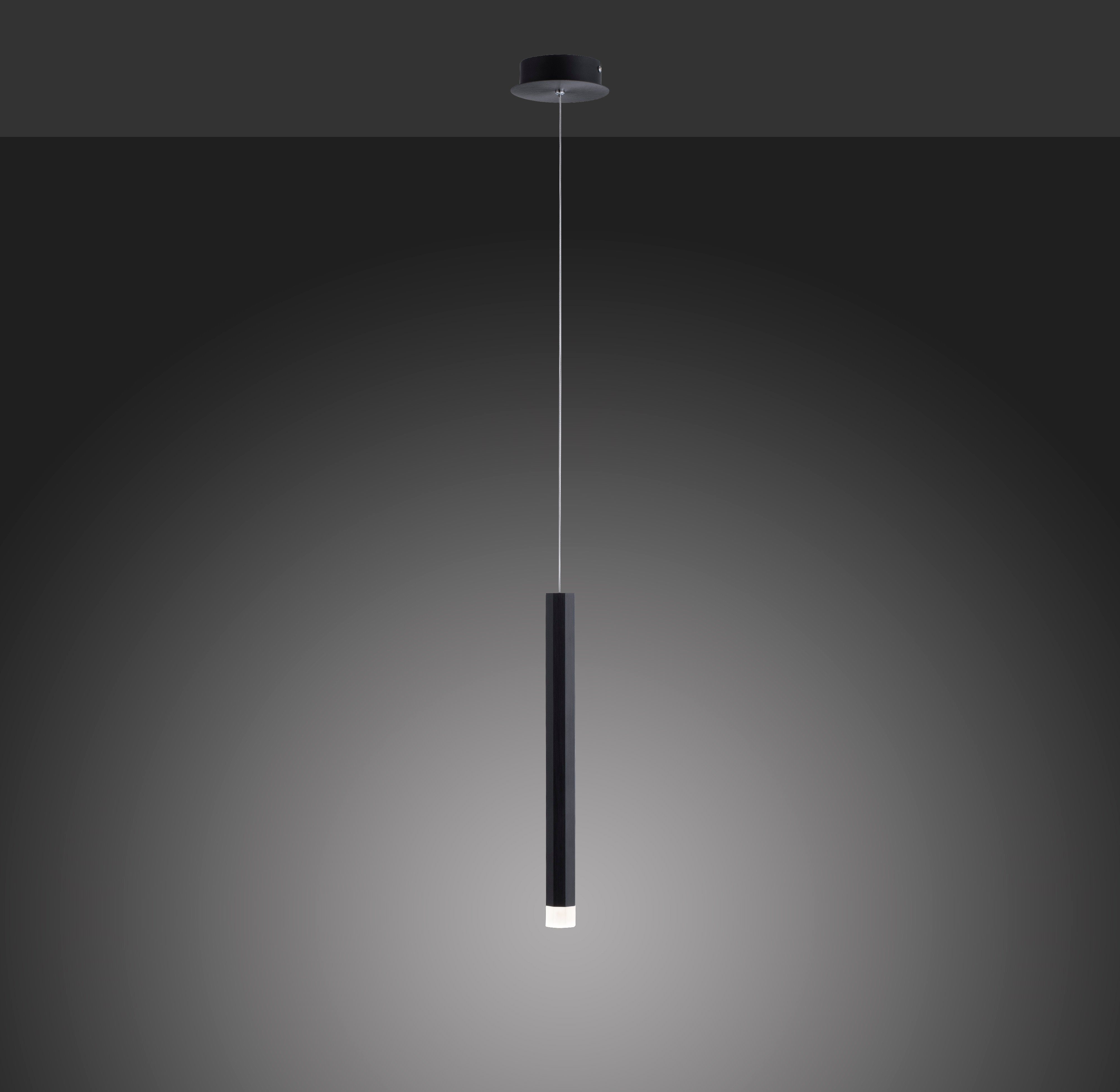 JUST LIGHT Pendelleuchte BRUNO, LED fest integriert, Warmweiß, LED
