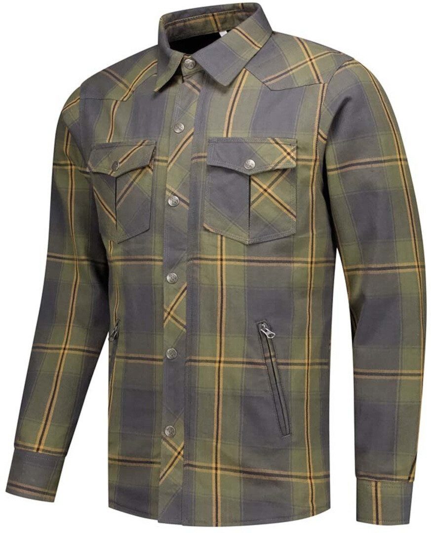 Rusty Stitches Motorradjacke Neil V2 Motorrad Hemd