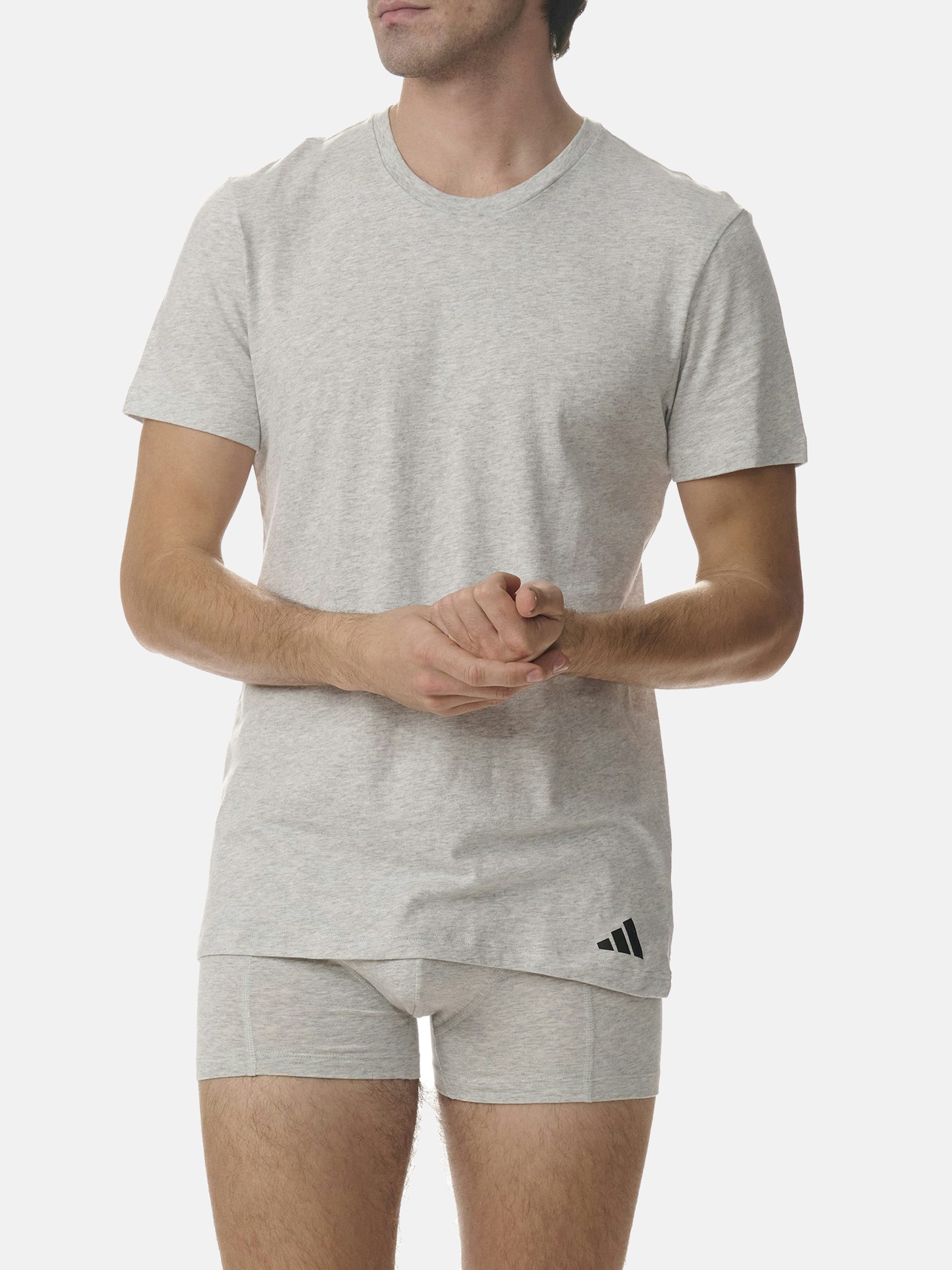 adidas Sportswear T-Shirt Active Core Cotton (3-tlg) unterziehshirt unterhemd kurzarm – Bild 4 von 5