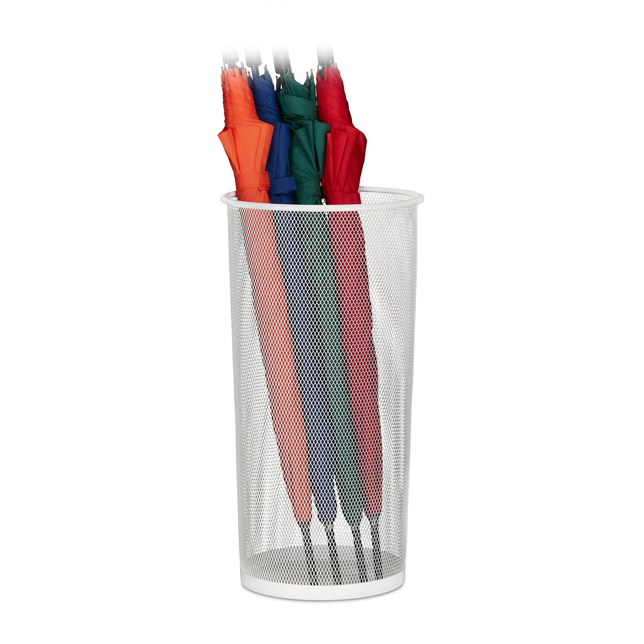 relaxdays Regenschirmhalter Schirmständer für Regenschirme günstig online kaufen
