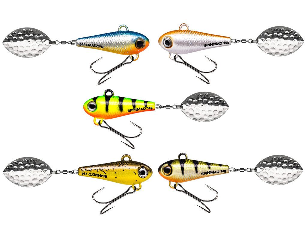 SpinMad Kunstköder SpinMad - Originals 14 g - Starterset - Allround, (14 g Allround-Set, 1-St. SpinMad Originals 15 Farben), Effektiver Lauf, Exzellente Verarbeitung