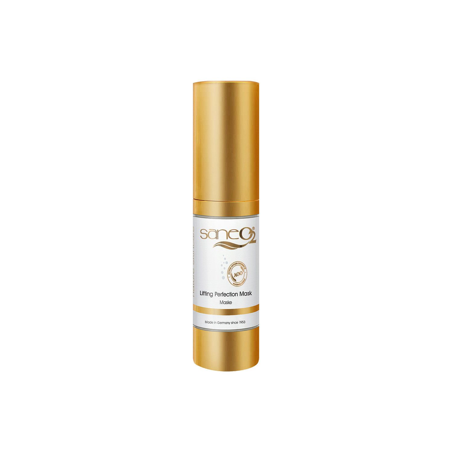 GW Nature Cosmetic Gesichtsmaske SaneO2® Lifting Perfection Mask 15 ml - Hautstraffende Maske, Mit Hibiskus-Extrakt und AOO, Sensitiv