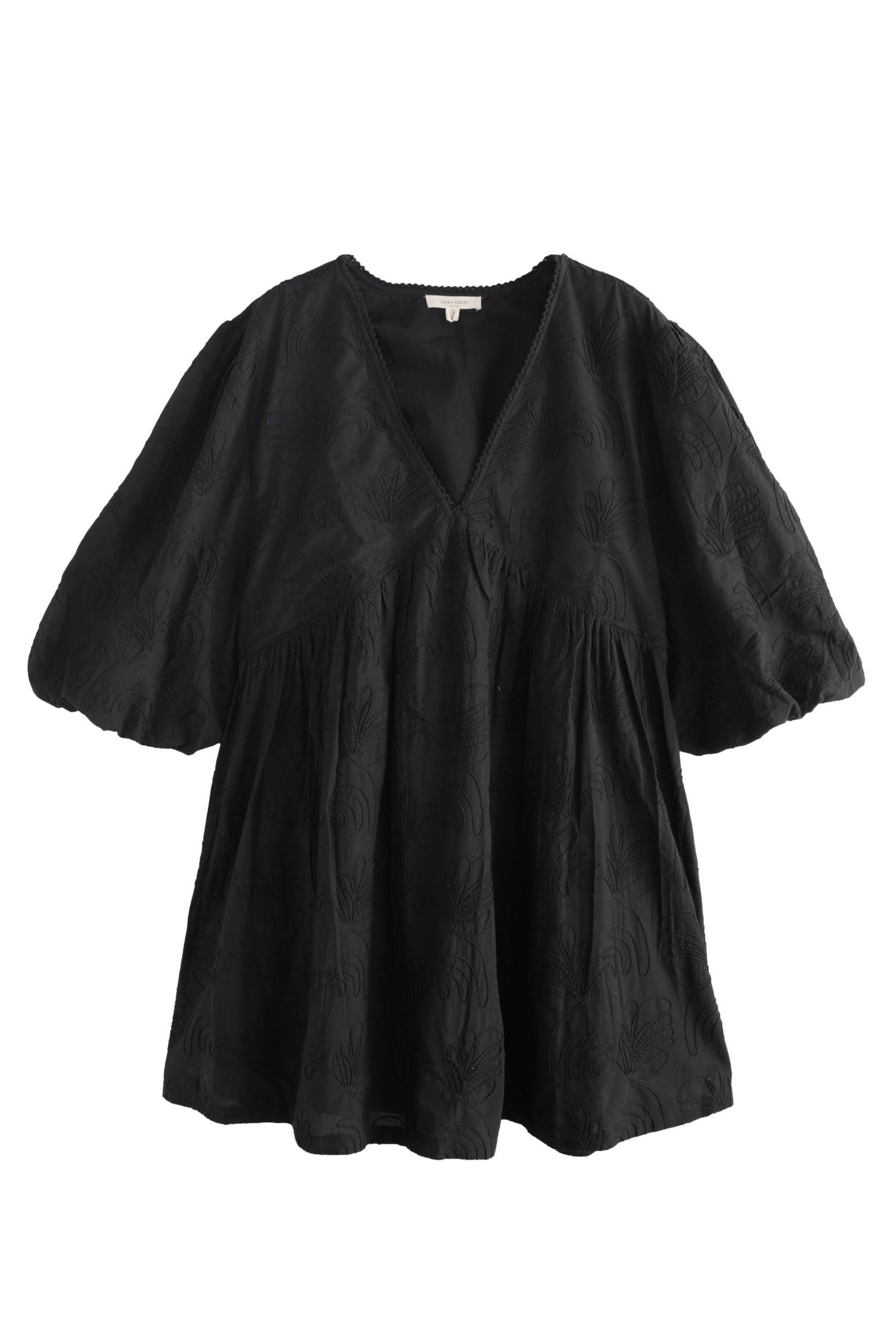 Druckkleid Laura Ashley Kurzärmeliges Cornelli-Kleid