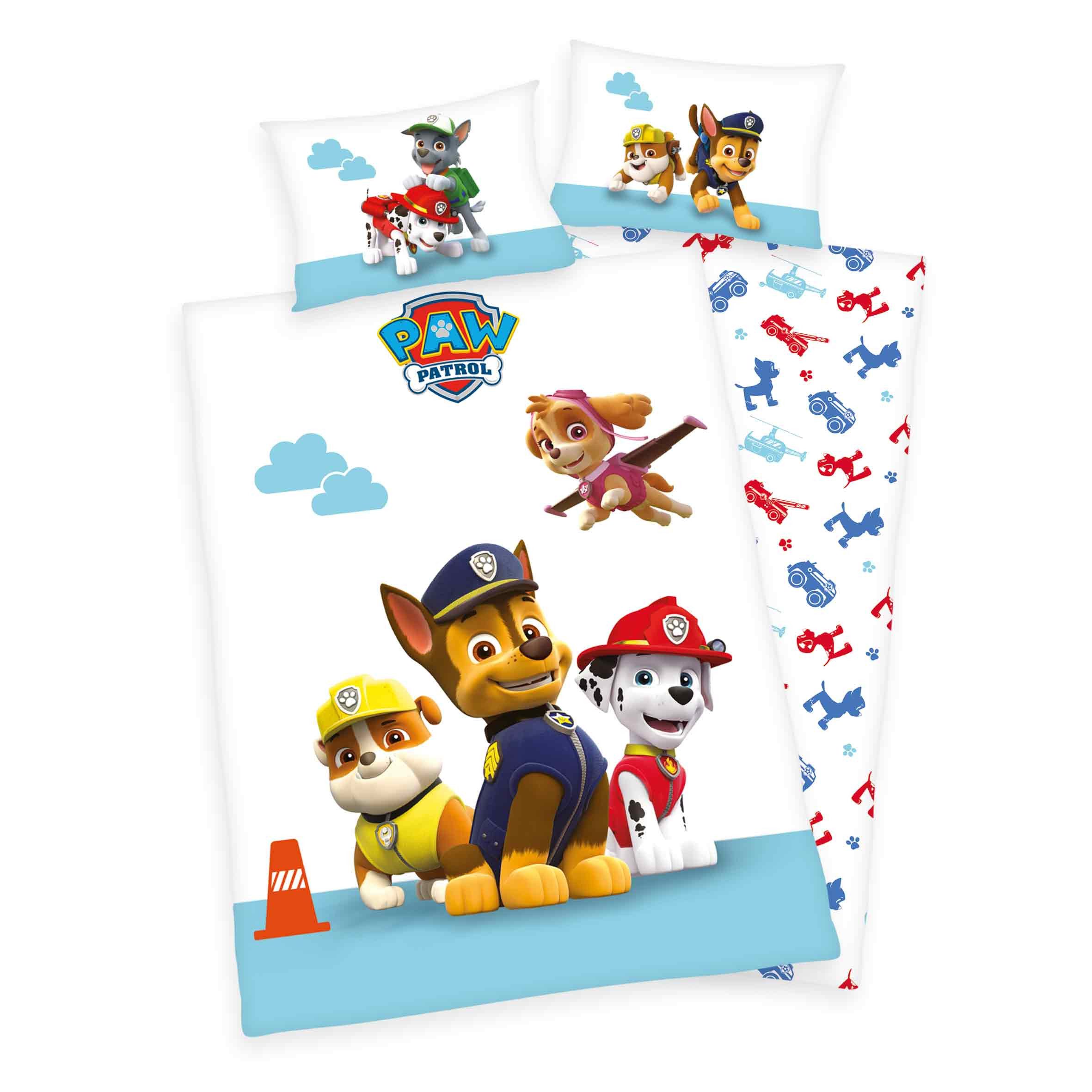Kinderbettwäsche - Paw Patrol ‘Classic’ – 100×135 cm + 40x60cm