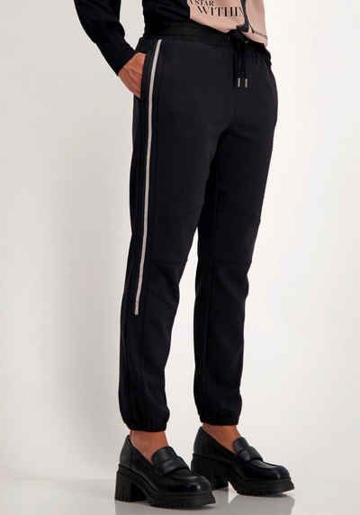 Monari Jogger Pants mit Galonstreifen