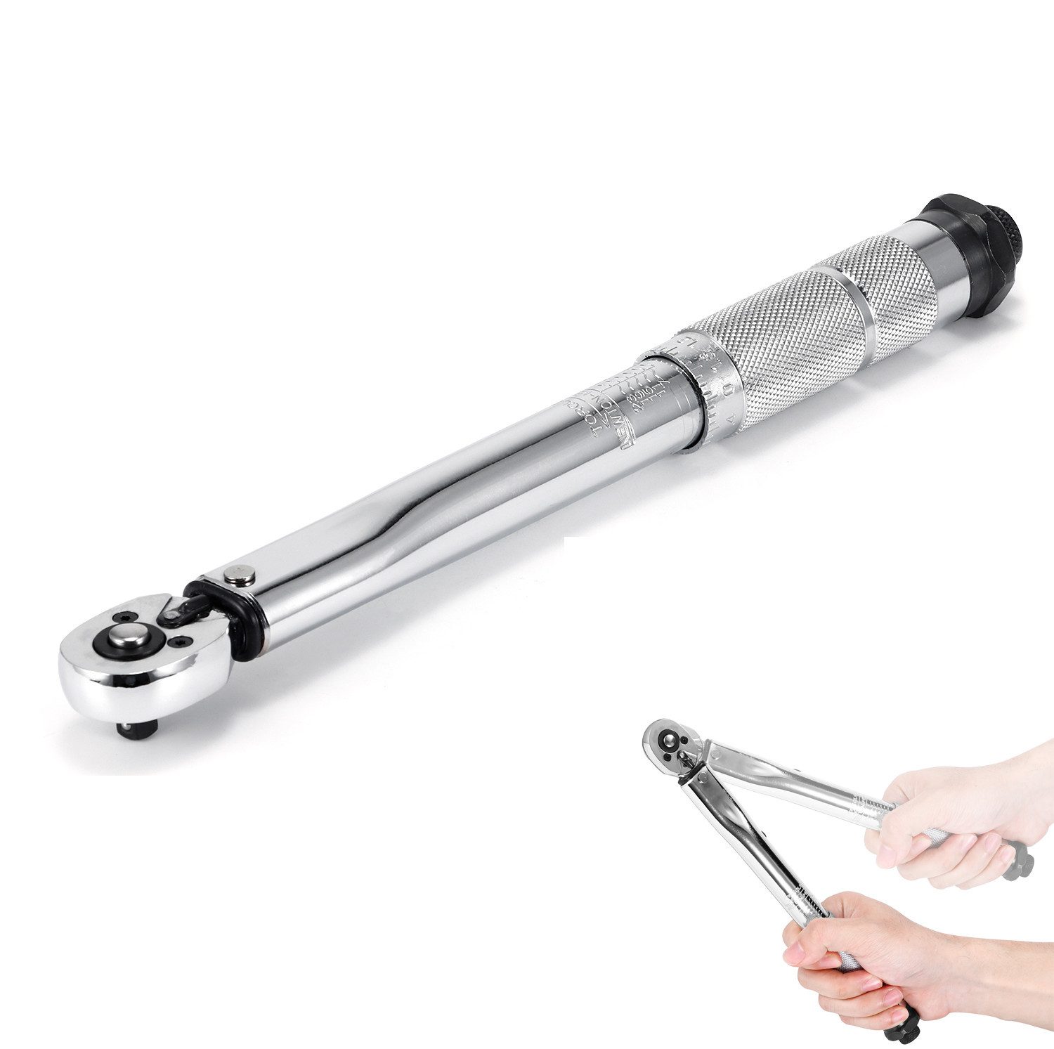 Drehmomentschlüssel Drehmomentschlüssel Fahrrad Set 5-25 Nm, Torque Wrench 1/4 Zoll