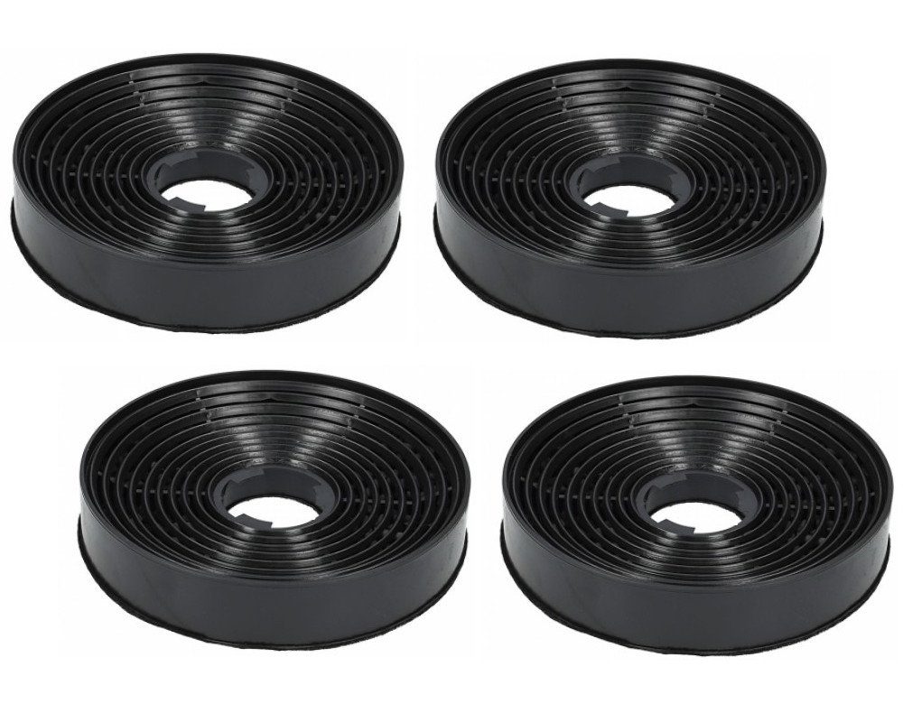 keenberk Aktivkohlefilter 4 Stück Ersatz für Silverline AF90 - Delta Kul1 Kubik Esty