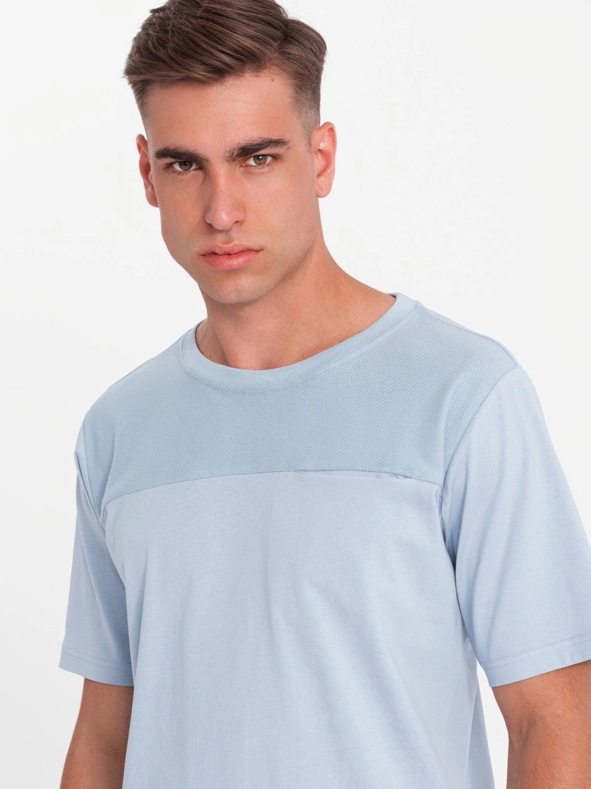 OMBRE T-Shirt Herren-T-Shirt LOOSE FIT mit günstig online kaufen