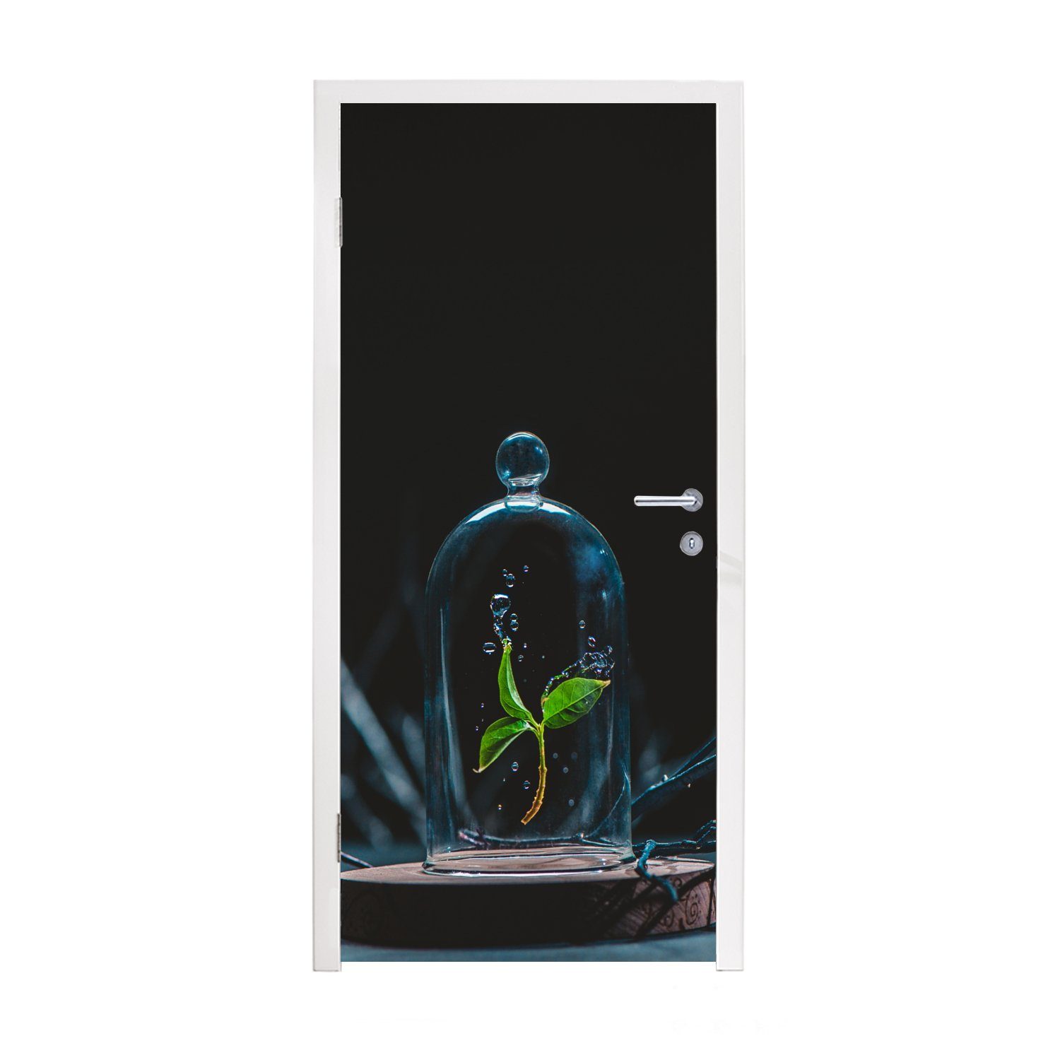 MuchoWow Türtapete Stilleben - Pflanze - Blumen, Matt, bedruckt, (1 St), Fototapete für Tür, Türaufkleber, 75x205 cm