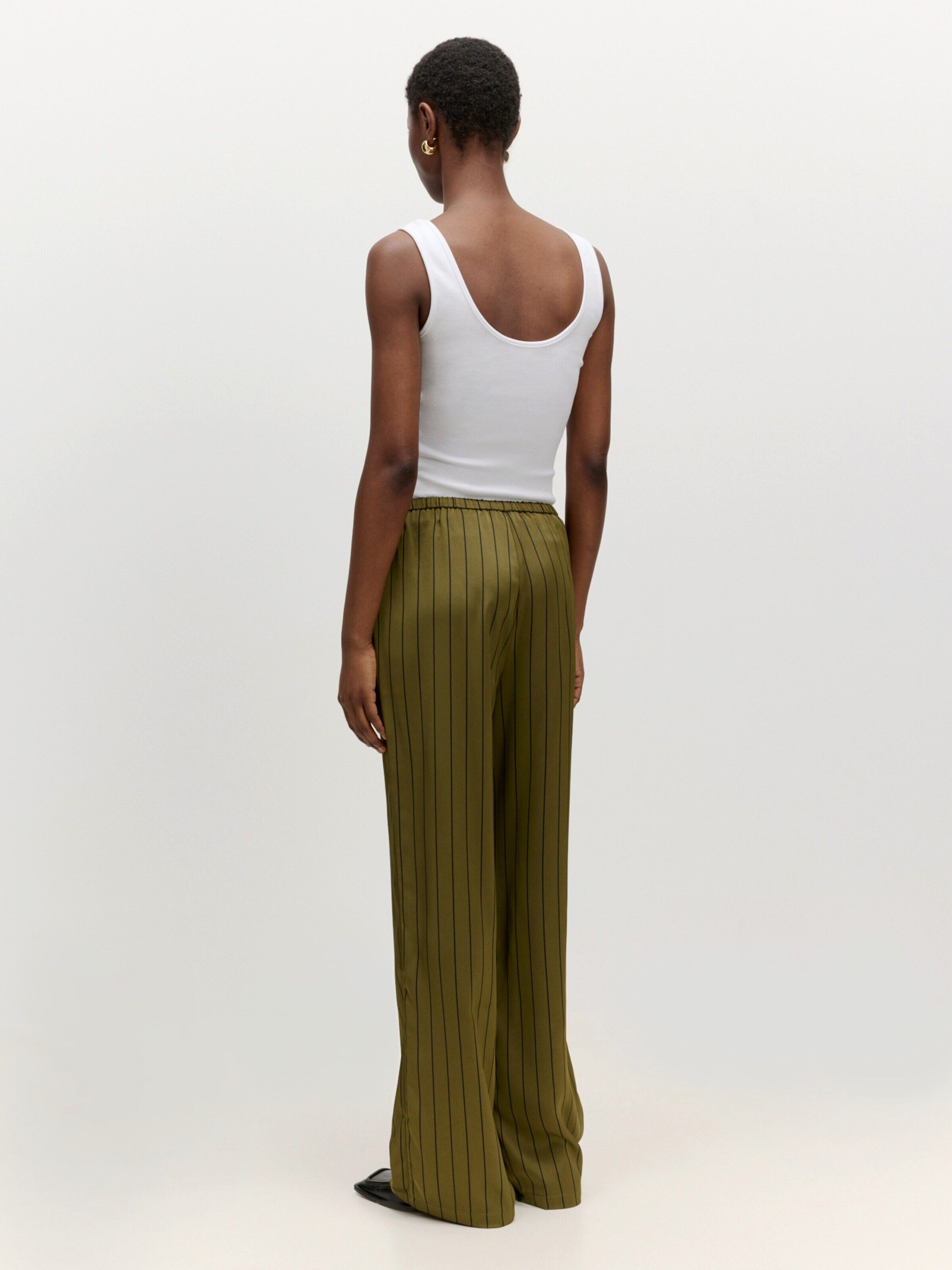 EDITED Stoffhose Bjelle (1-tlg) Plain/ohne Details