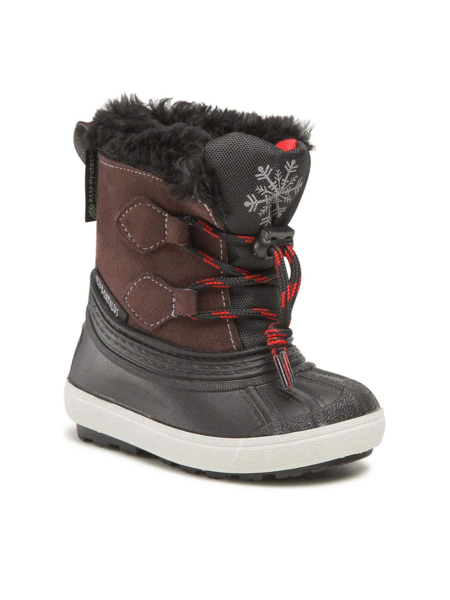 Boatilus Schneeschuhe Schneeschuhe Nabuck NN16 VAR.03A Brown