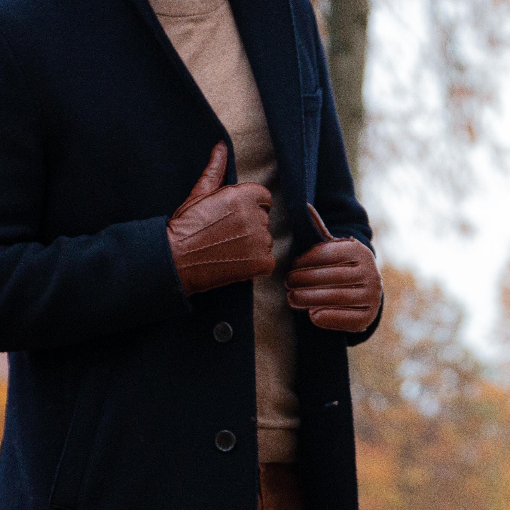 Hand Gewand by Weikert Lederhandschuhe MR PROKOP Lammnappa Handschuhe, Lamm günstig online kaufen