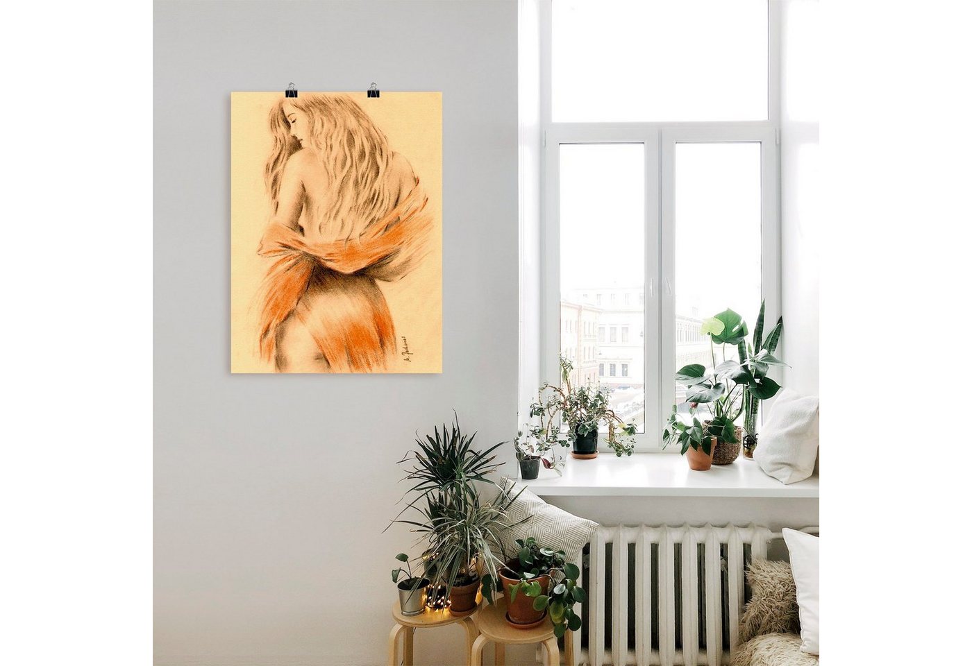 Artland Wandbild »Traumgirl«, Frau (1 Stück), in vielen Größen & Produktarten - Alubild / Outdoorbild für den Außenbereich, Leinwandbild, Poster, Wandaufkleber / Wandtattoo auch für Badezimmer geeignet-HomeTrends