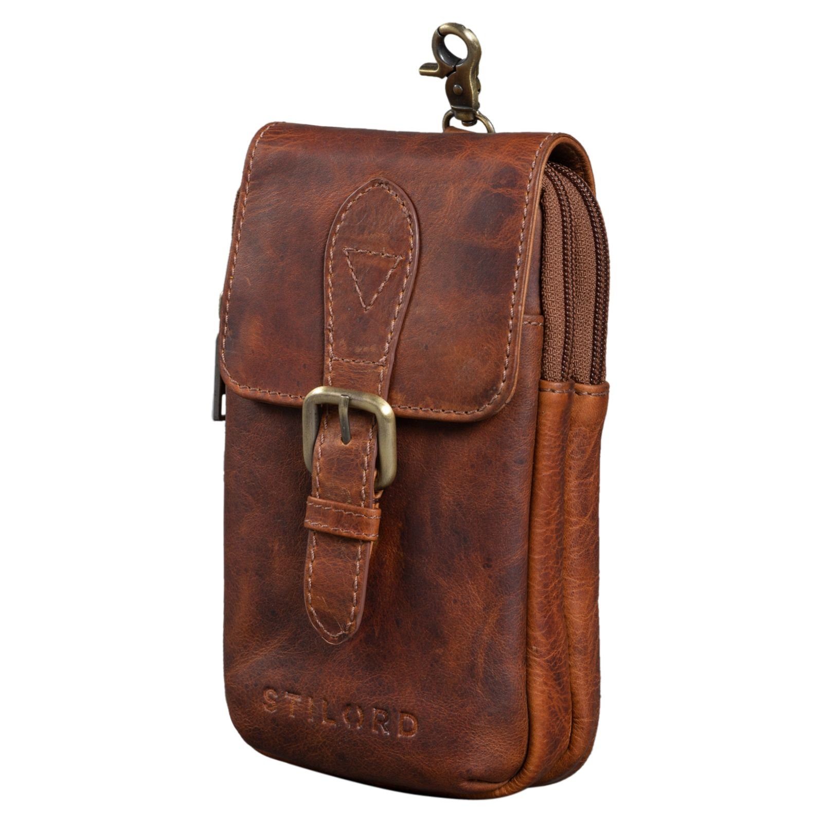 Bauchtasche "Harper" Handy Gürteltasche Leder
