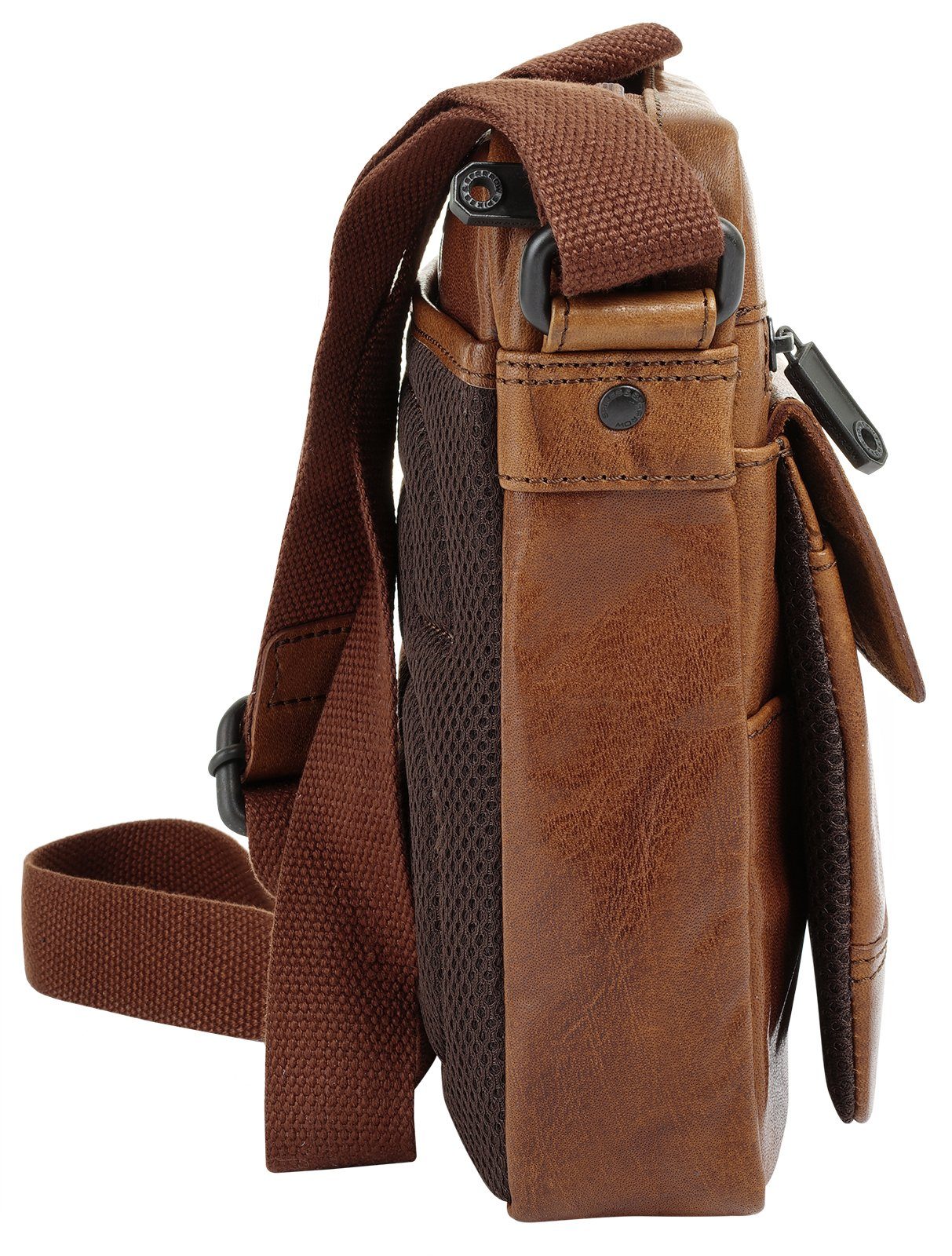 Spikes & Sparrow Umhängetasche, echt Leder