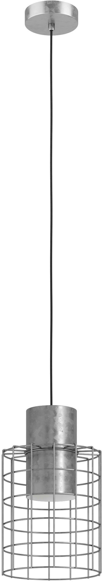 EGLO Hängeleuchte MILLIGAN, Leuchtmittel wechselbar, ohne Leuchtmittel, Hängeleuchte aus Stahl - exkl. E27 - 40W