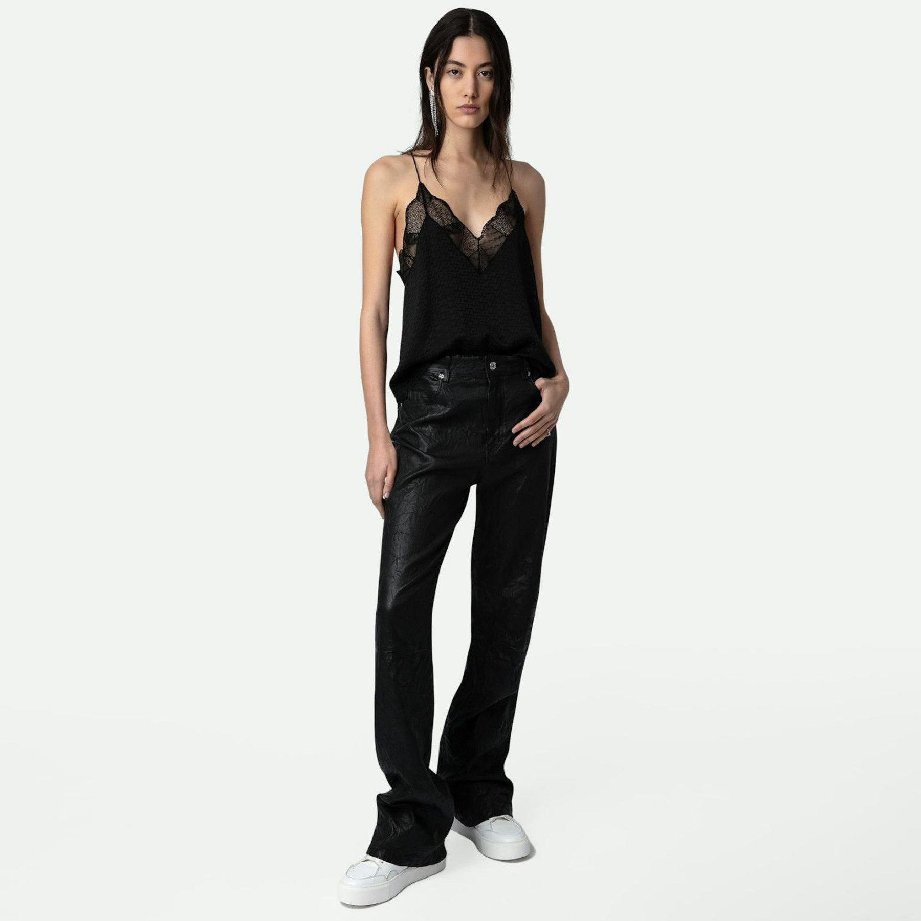 ZADIG & VOLTAIRE Muskelshirt Seidentop CHRISTY JAC ZV 3D günstig online kaufen