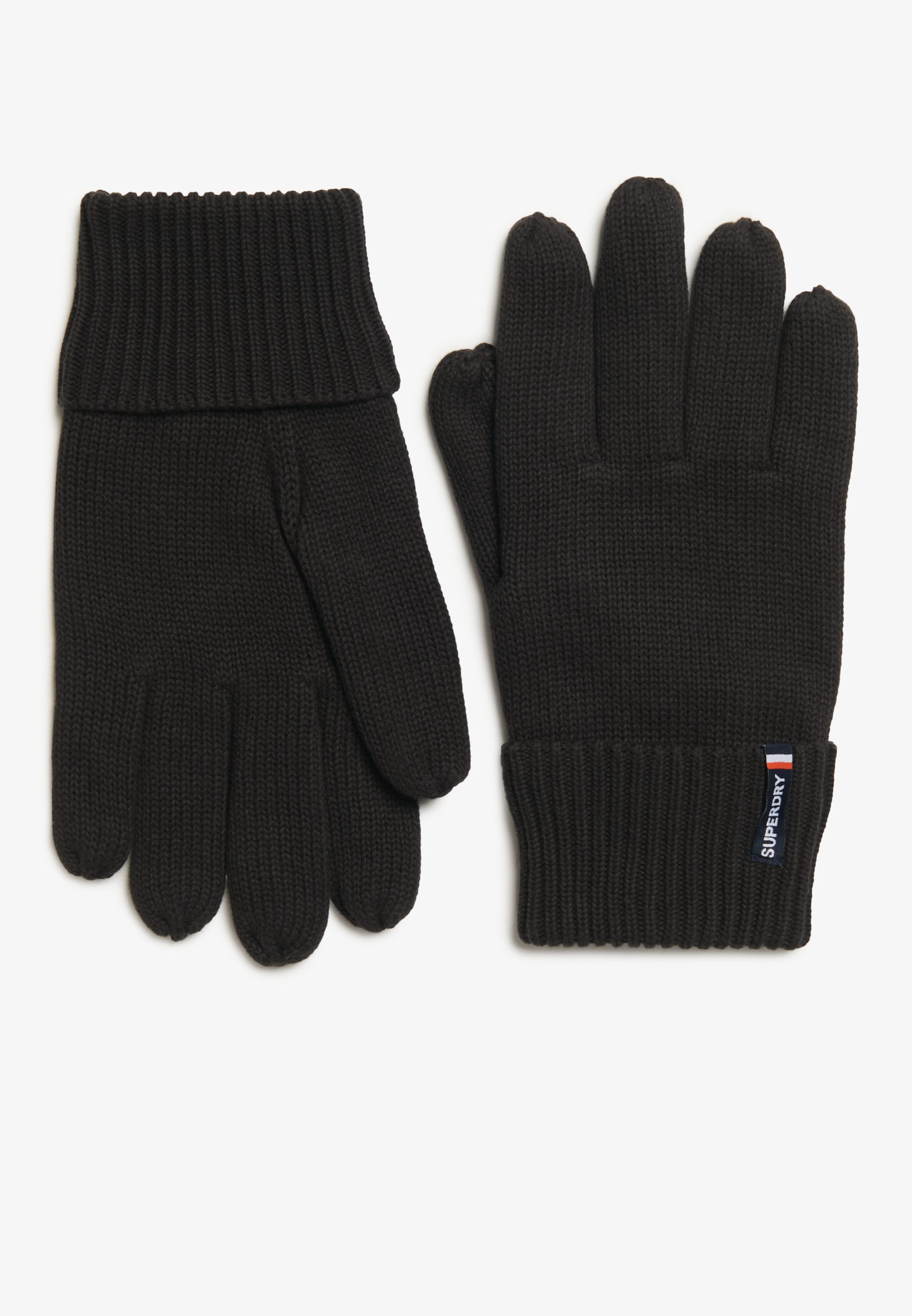 Superdry Strickhandschuhe ESSENTIAL LOGO KNITTED GLOVES günstig online kaufen