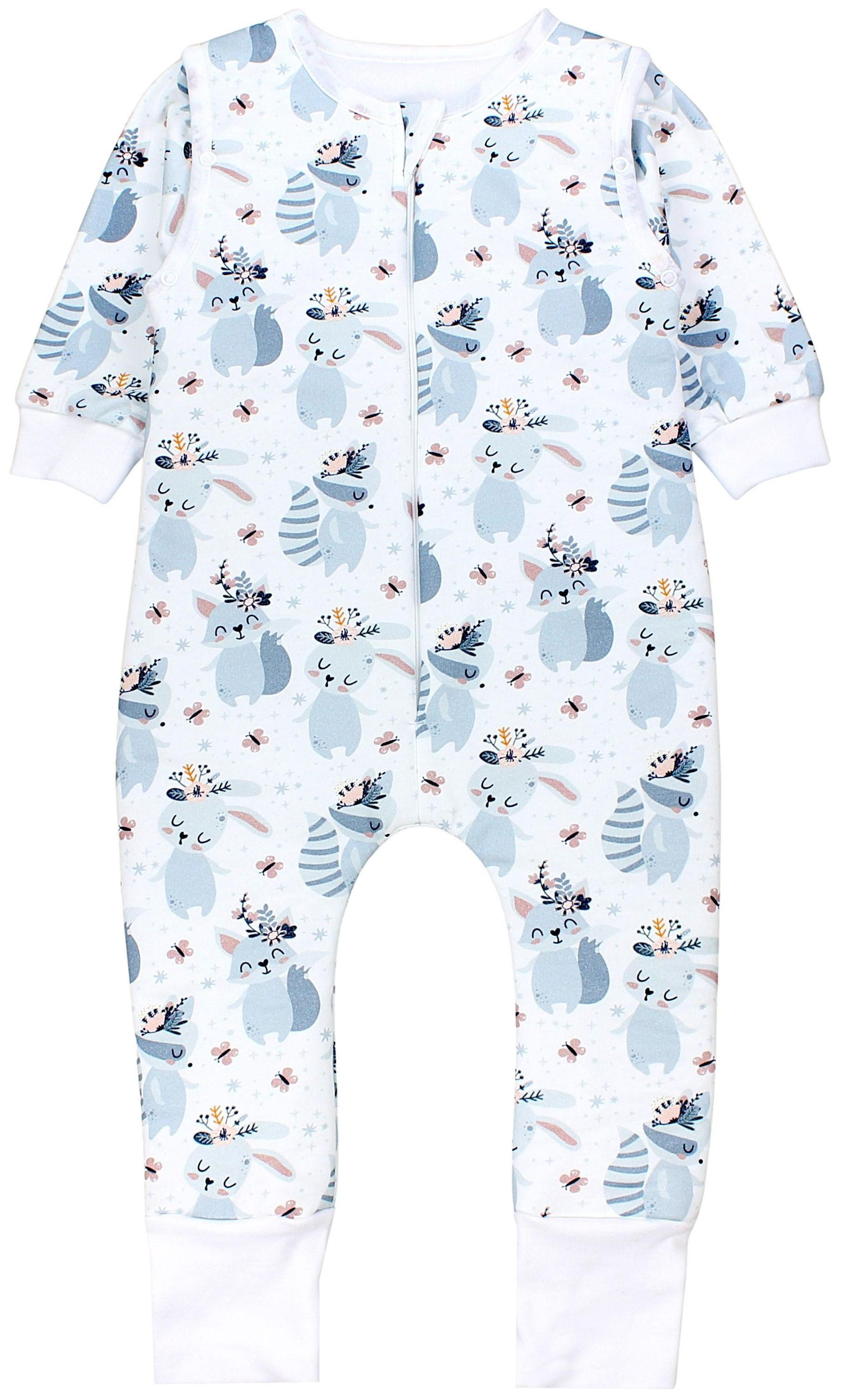 TupTam Babyschlafsack 2.5 TOG Schlafsack BIO-Baumwolle mit Beinen und Ärmel günstig online kaufen