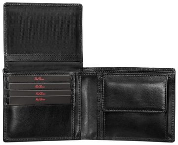 Red Baron Geldbörse RB-WT-005-03, Kreditkartenfächer, Netzfach, Münzfach mit Druckknopf